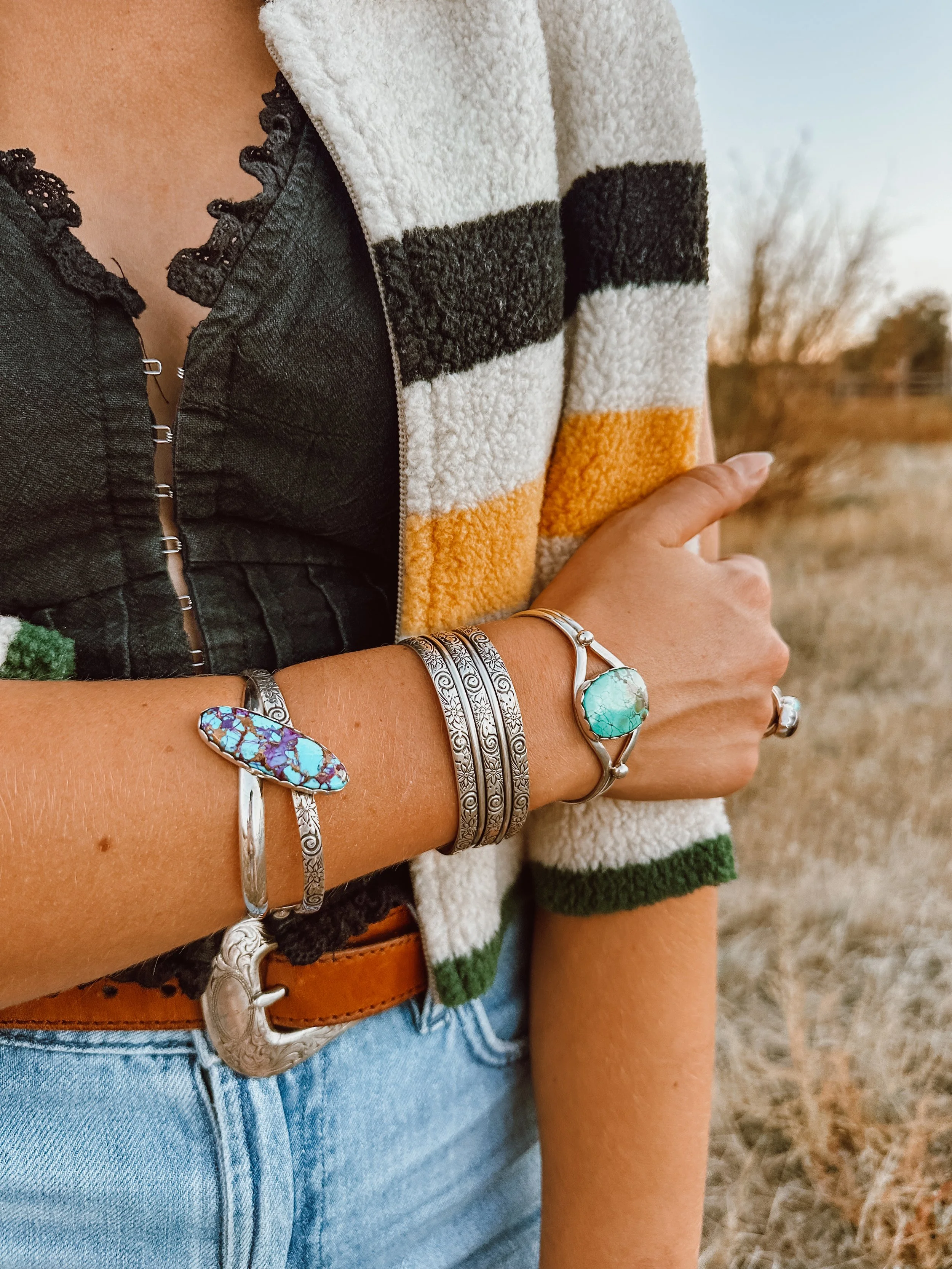 Kingman & Mojave Cross-Over Cuff