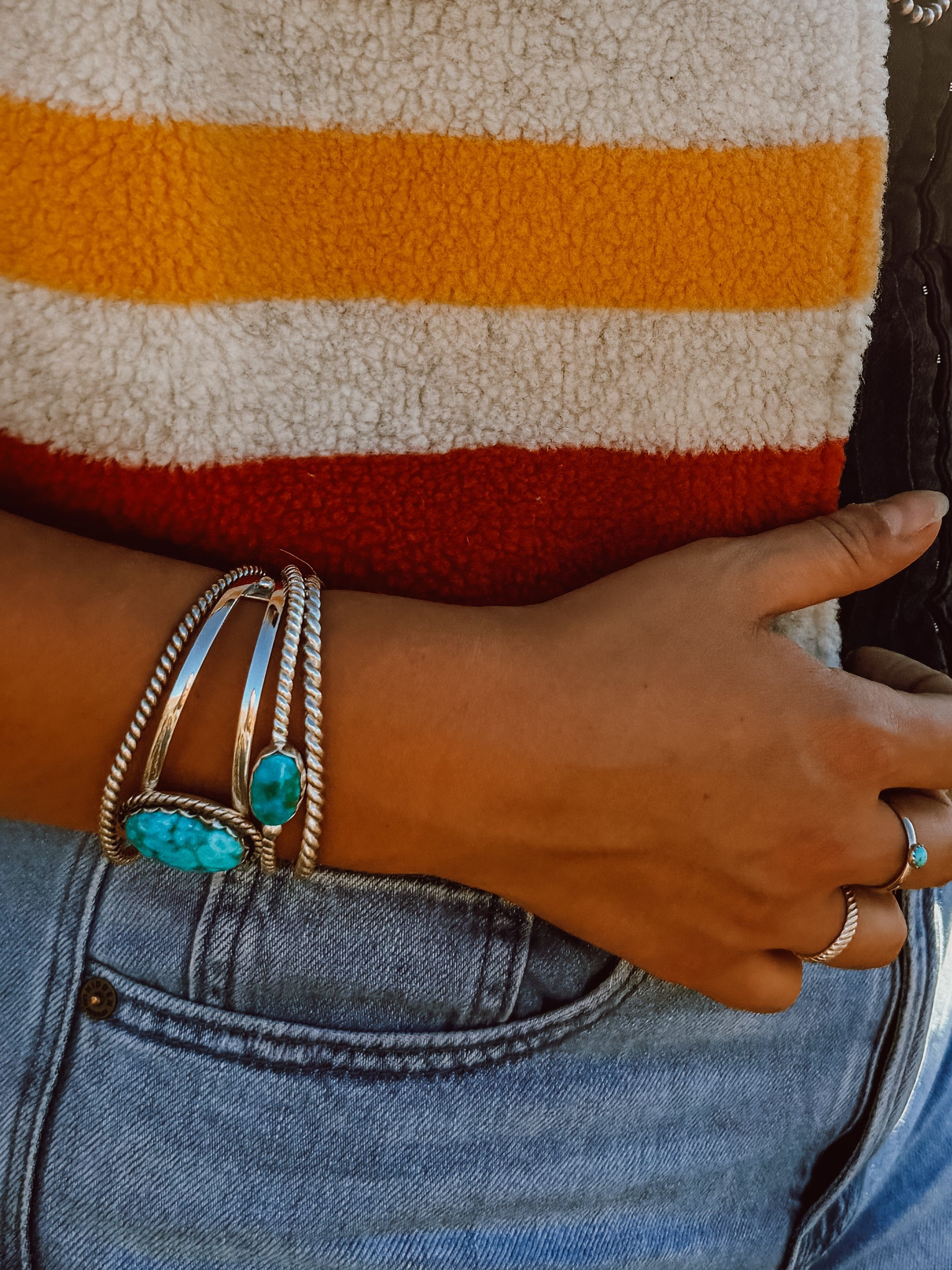 Kingman Turquoise Cuff