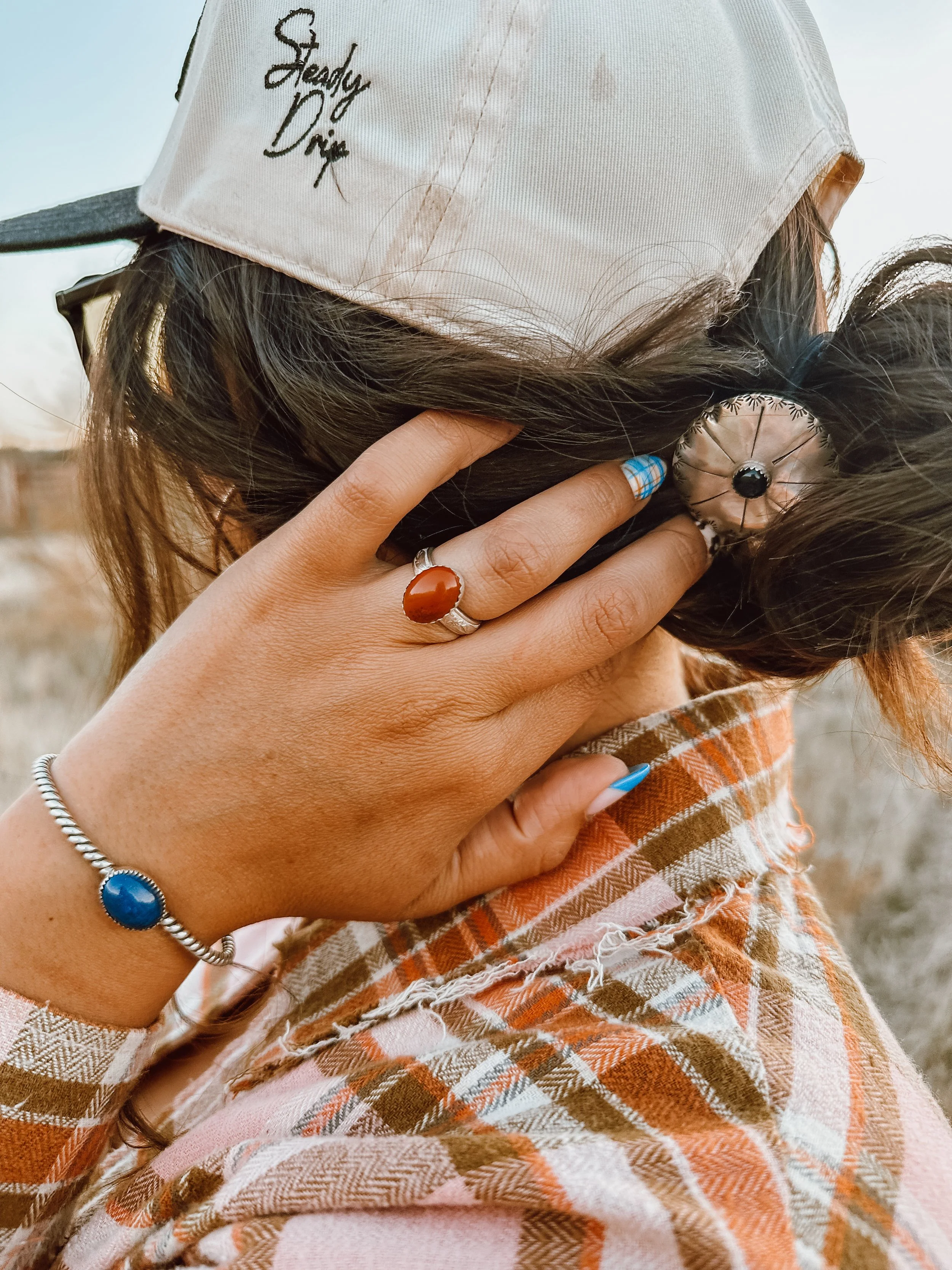 Large Oval Stacker Ring