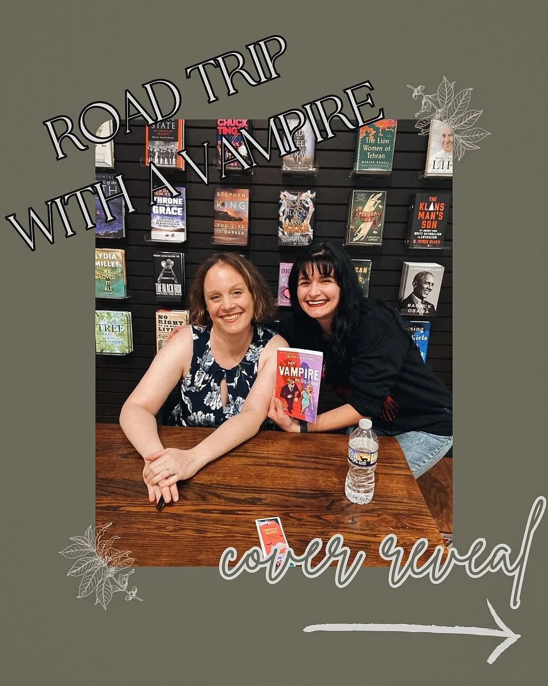 ROAD TRIP WITH A VAMPIRE cover reveal!

I&rsquo;m so excited to help share the cover and blurb of ROAD TRIP WITH A VAMPIRE by local author &amp; friend @jennalevinewrites coming out October 14, 2025, with @berkleyromance! Like all of Jenna&rsquo;s bo