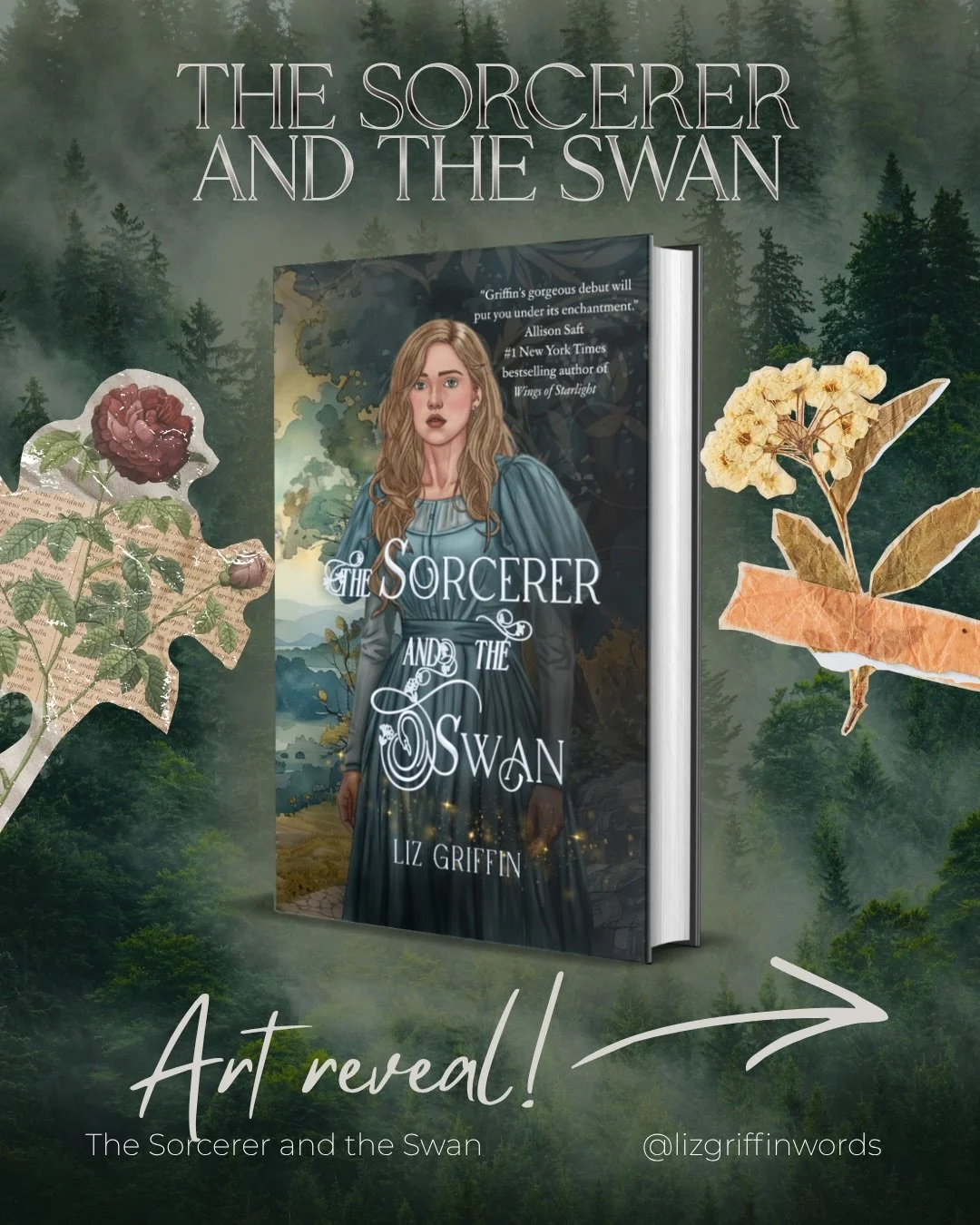 Happy Friday! 🦢🏹✨ How about an art reveal?

I was lucky enough to snag one of @oliv_pit &lsquo;s Valentine&rsquo;s Day flash commissions for two main characters from THE SORCERER AND THE SWAN!

Siegfried is a bookish prince with the archery skills 