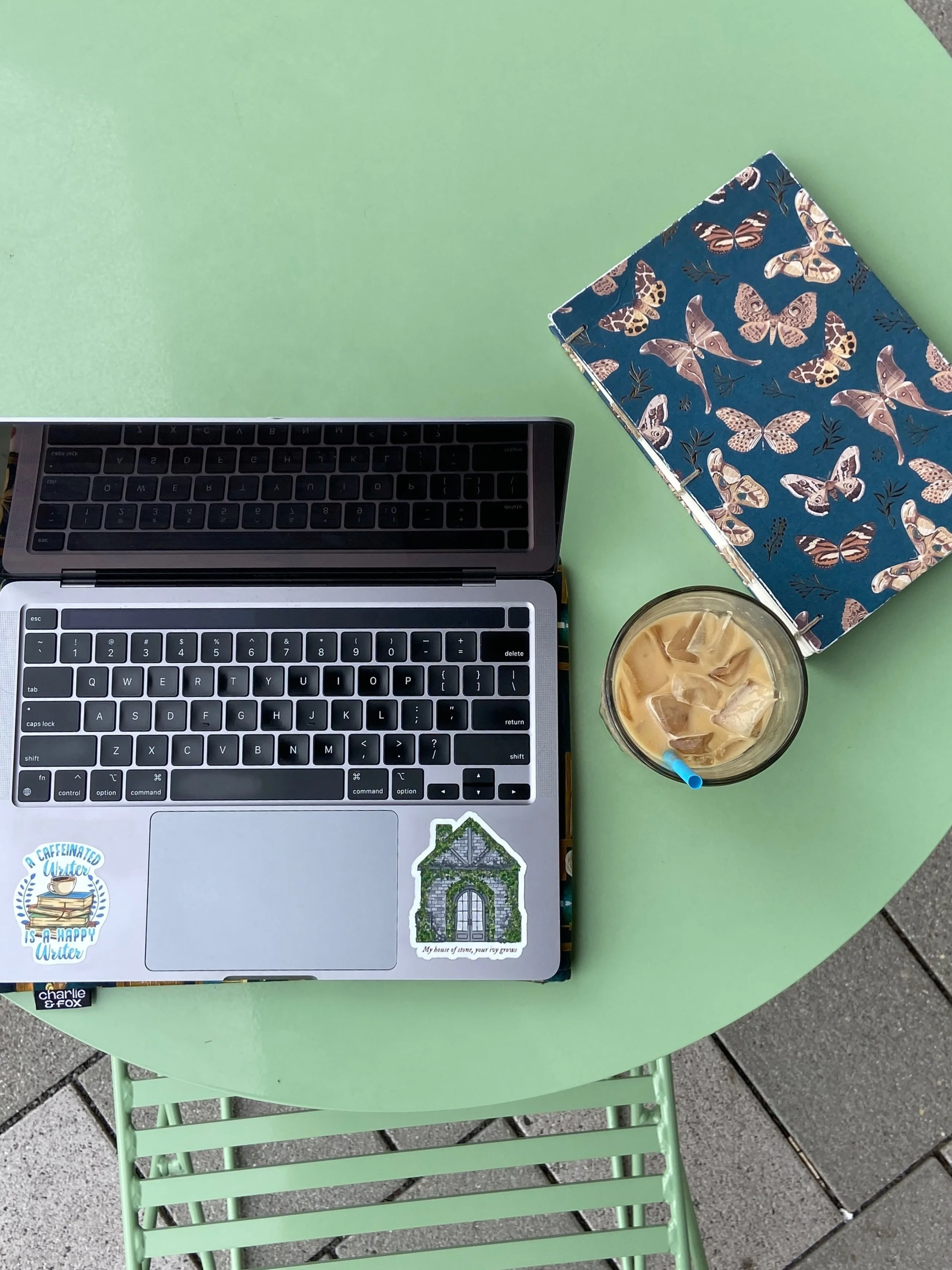 I&rsquo;m embarrassed to admit how many photos I got of this setup before I was happy with it. A reminder that social media is fake. A highlight reel. A perfectly angled laptop only to realize the chair is skewed.

But then when I went to post, I dis