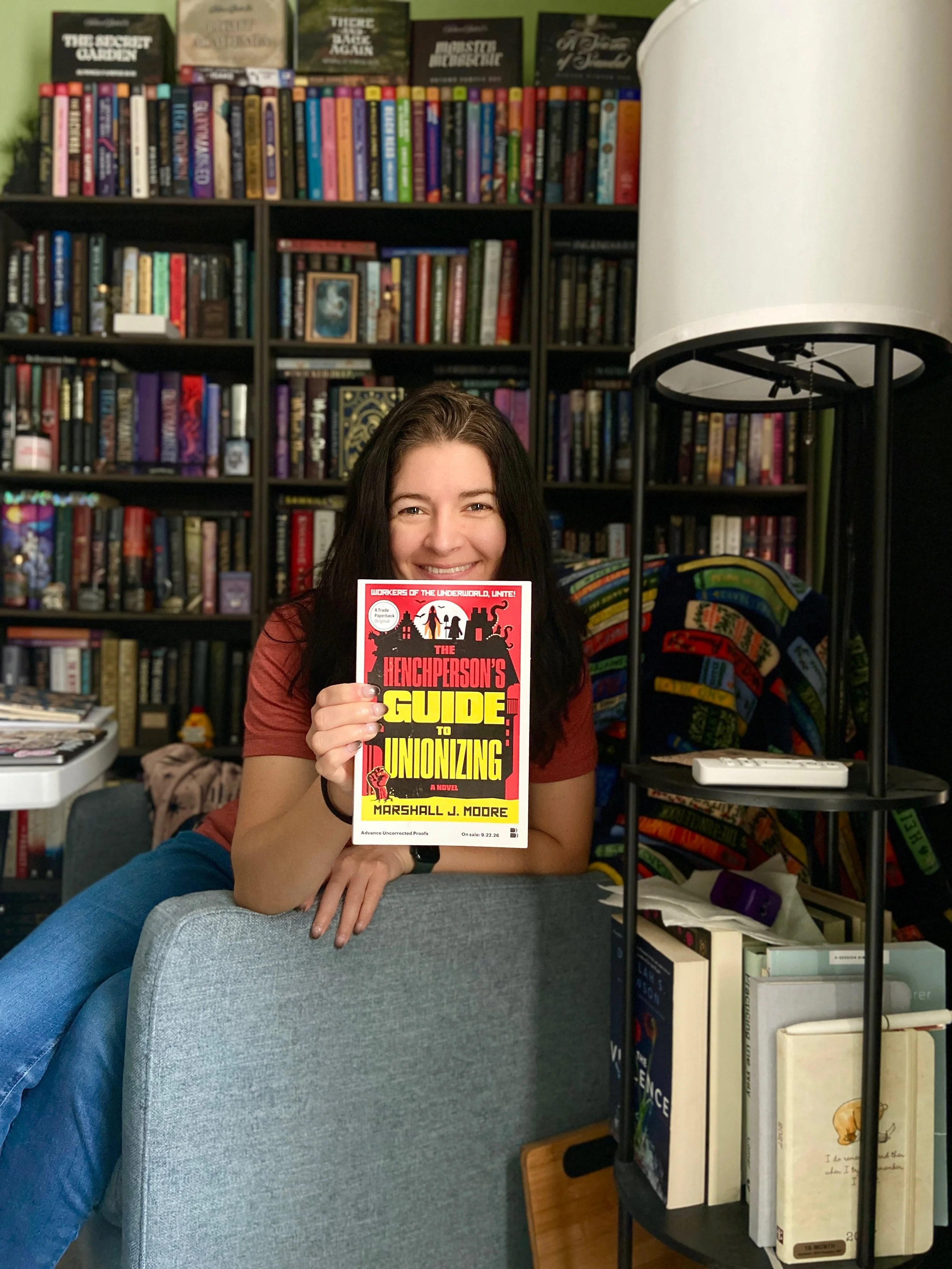 Henchpeople unite!! ⚡️❤️👁️🐈&zwj;⬛

It&rsquo;s the first day of Autumn (aka the first day in months under 90F here in Nashville), and the perfect day to curl up with this cozy horror-comedy novel by my dear friend @marshalljmooreauthor , available t