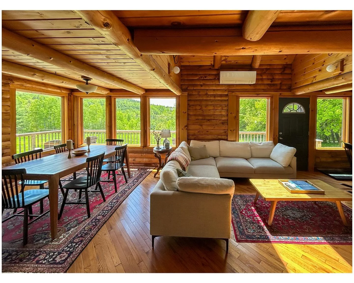 The upshot to all of the recent rain &mdash; green as far as the eye can see at The Cabin! 

Discounted stays available between June 12-25. Link in bio to book. 
.
.
.
.
.
#vermont #vt #travelvermont #visitvermont #okemo #okemomountain