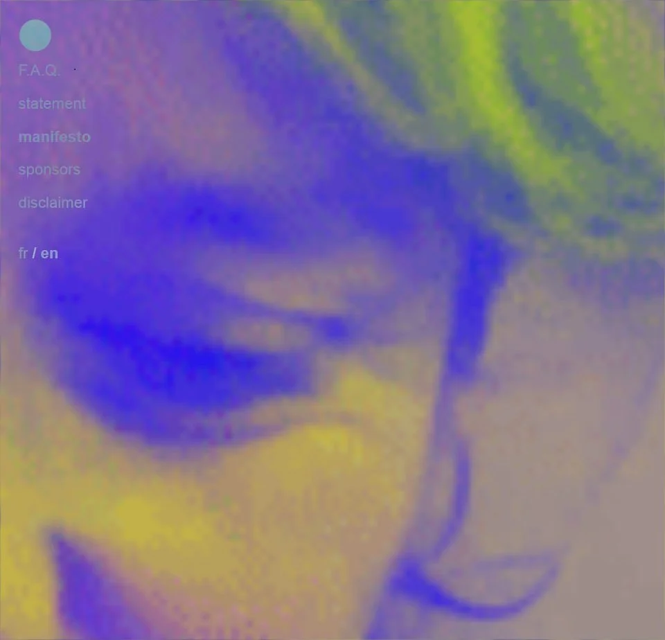 Exhibition, “Cataratas” is shown at “Les Recombinants” (www.therecombinants.com, Online).