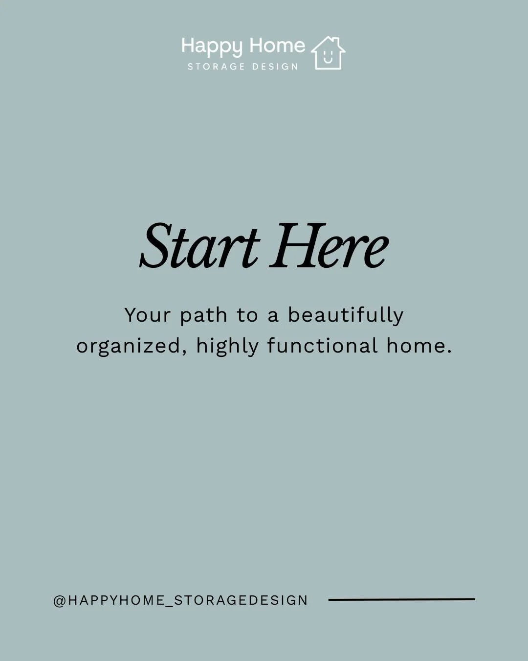 START HERE.

A well designed space doesn&rsquo;t begin with shelving &mdash; it begins with intention.

Thoughtful storage creates ease.
Ease creates clarity.
Clarity creates calm.

Our process is thoughtful, collaborative, and designed to remove ove