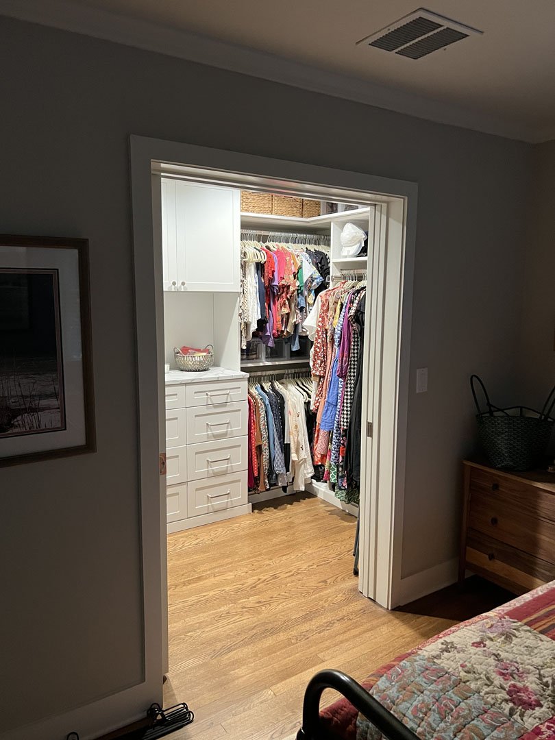 All done, set back up, organized, and nothing on the floor :)