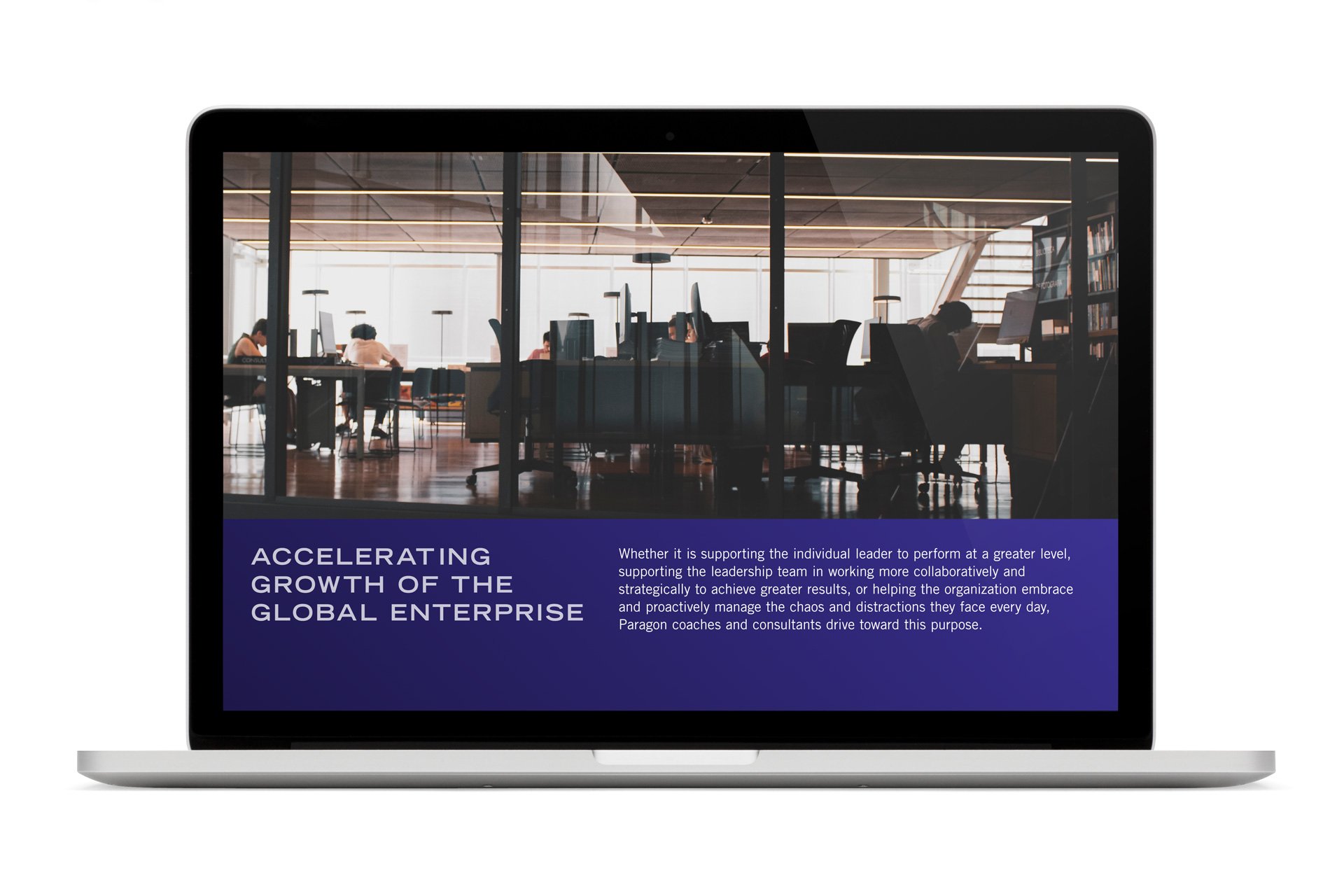 Presentation template for Paragon.