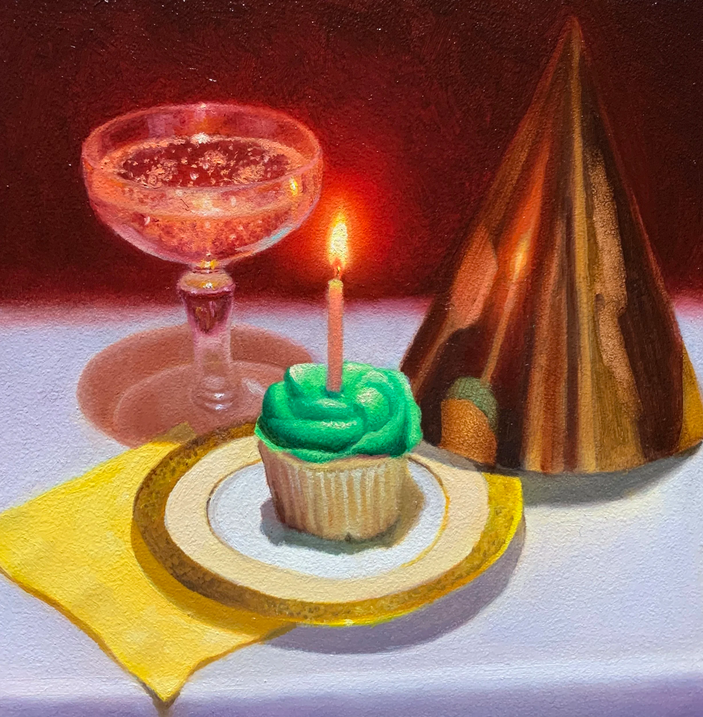 Make a Wish oil on panel 6x6 available