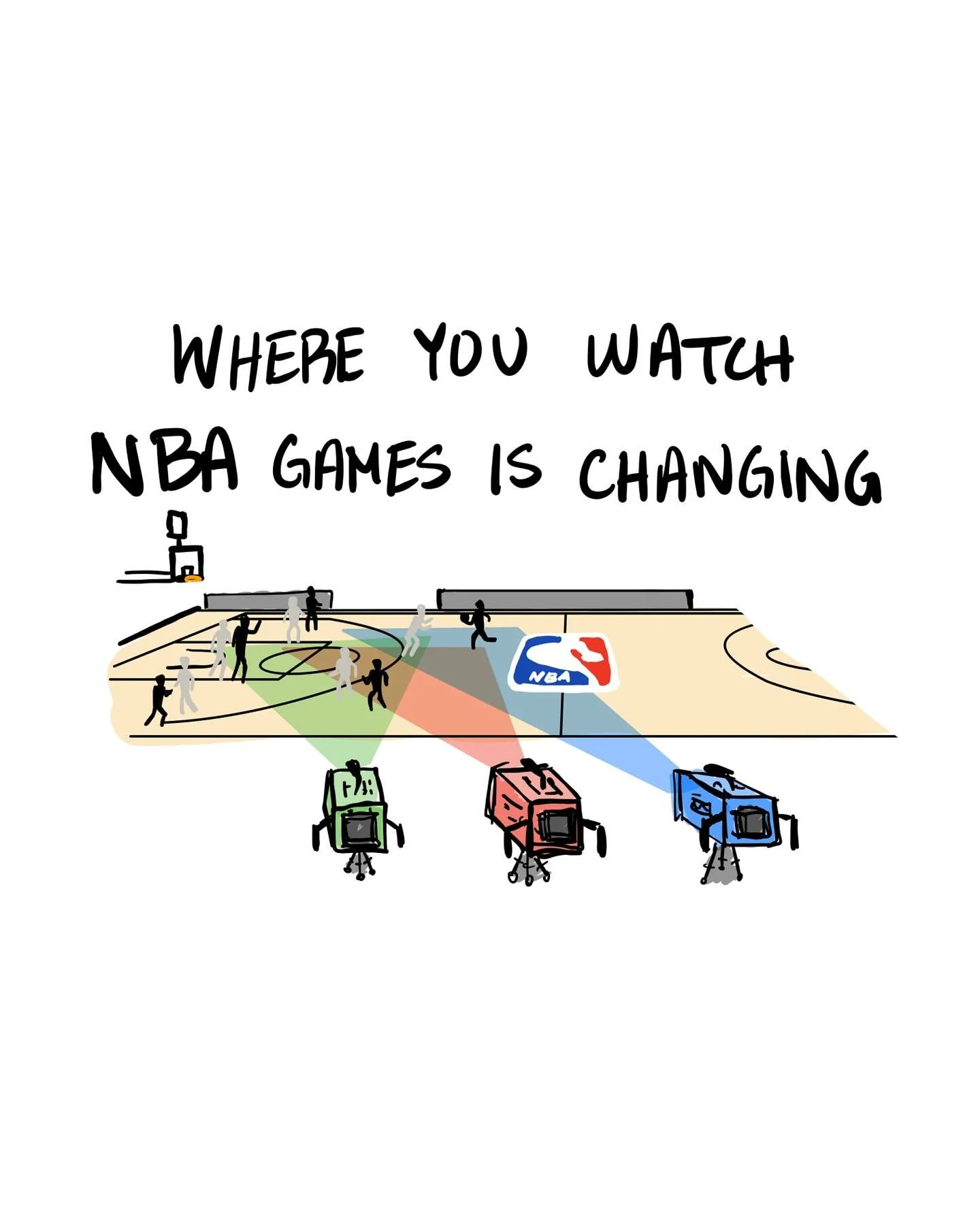 Where to find NBA games this year 📺🏀

With the new media rights deal in place, watching the NBA will look a little different this year. We break down which teams are getting the most and least nationally broadcast games. 

Data from NBA