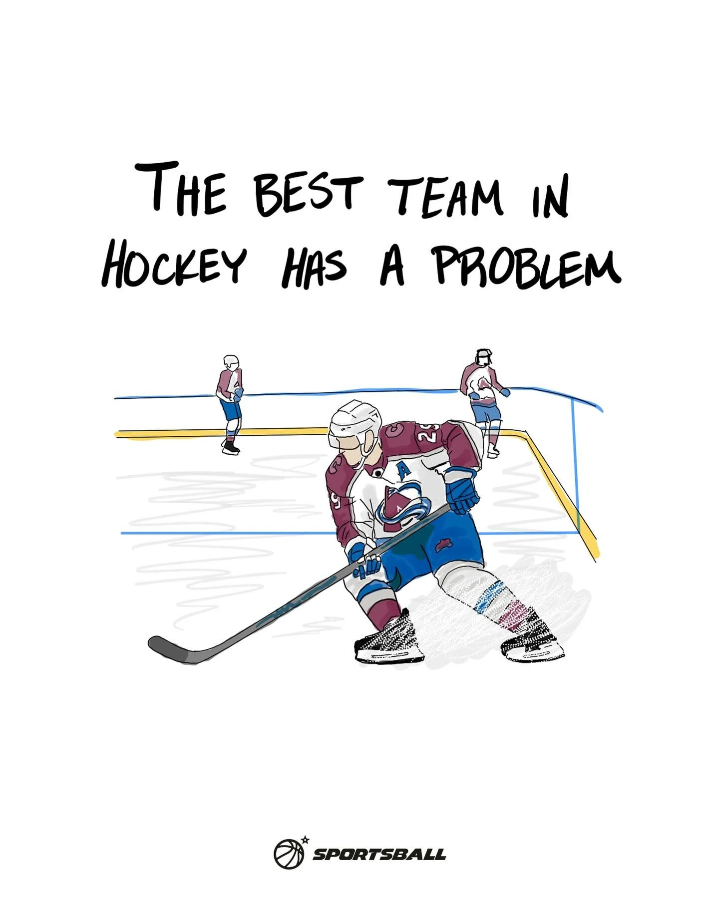 The Colorado Avalanche are the best hockey team in the NHL by far, but they have a curiously bad power play. 

They&rsquo;re only 46% more likely to score with a man advantage compared to 5 on 5, the lowest increase in the league and well below the +