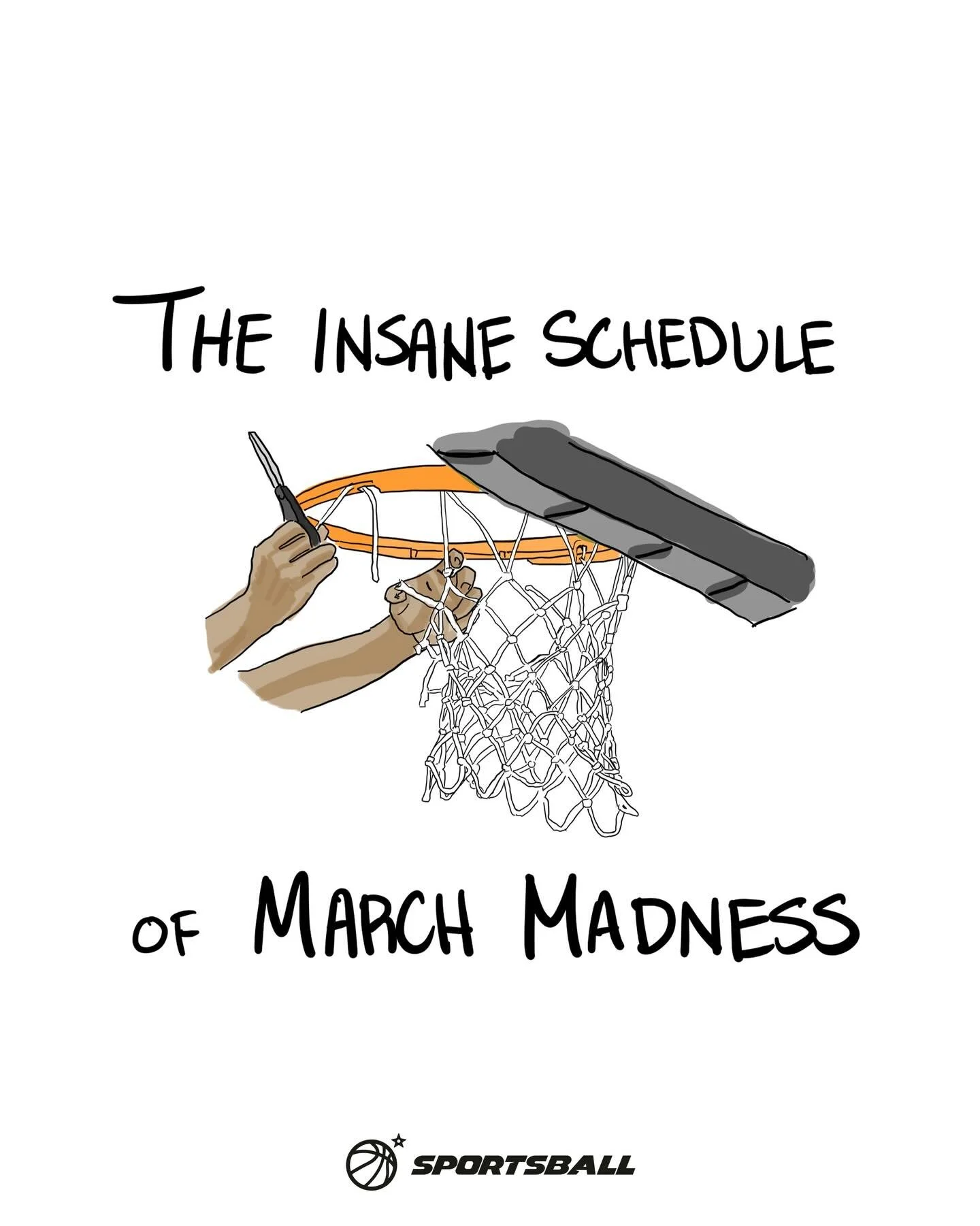 The day has finally come 🏀

March Madness first round starts today and the next two weeks will be chock-full of basketball.