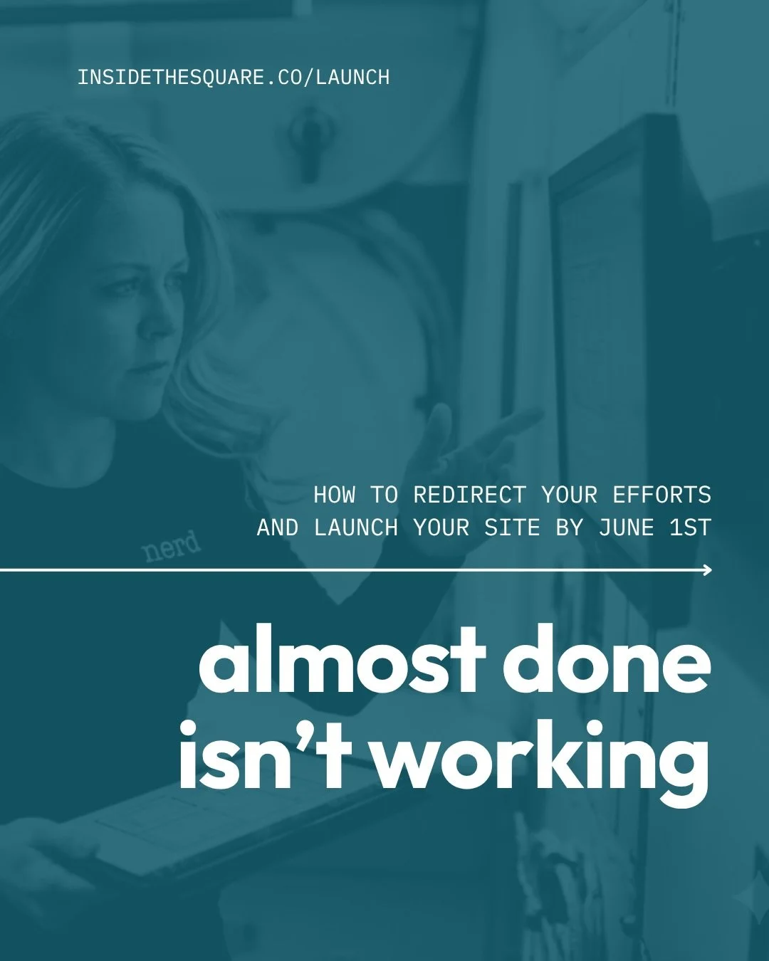 If your Squarespace site has been &ldquo;almost done&rdquo; for longer than you&rsquo;d like to admit, it&rsquo;s not because you&rsquo;re not skilled enough or motivated enough.

Six years of teaching Squarespace has shown me the same pattern over a