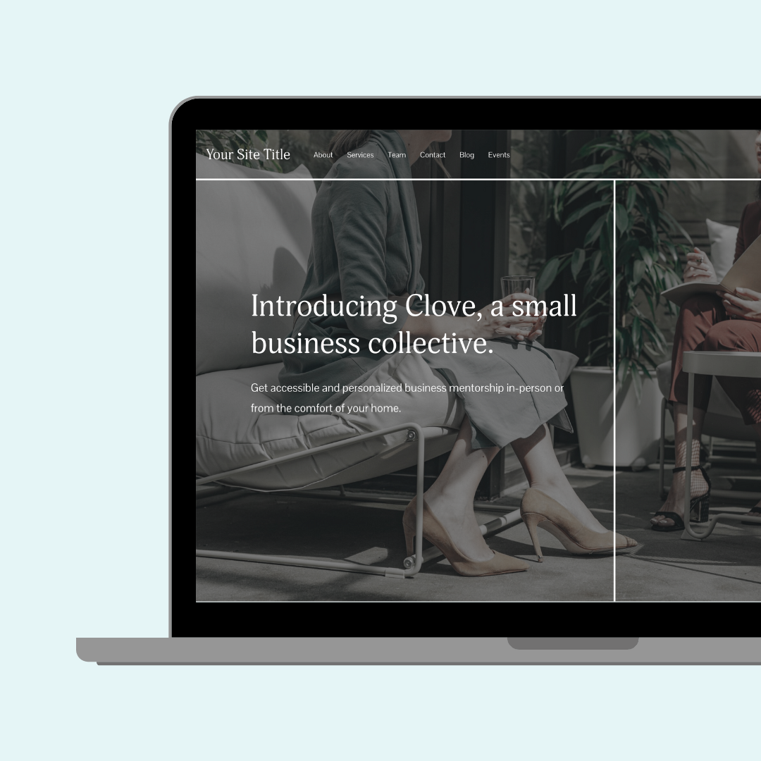 How to create a vertical line in Squarespace
