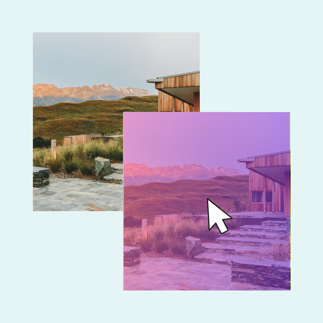 How to create image overlay hover effects for squarespace