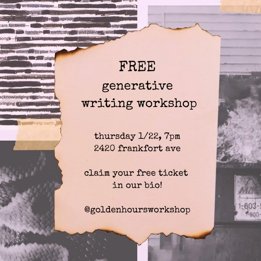 We have the perfect writing prompts planned for you next week! Tap the link in our bio to grab your free ticket, as space is limited. Feel free to comment or DM with any questions.

Next week&rsquo;s writing will be creative and inspiring, but also t