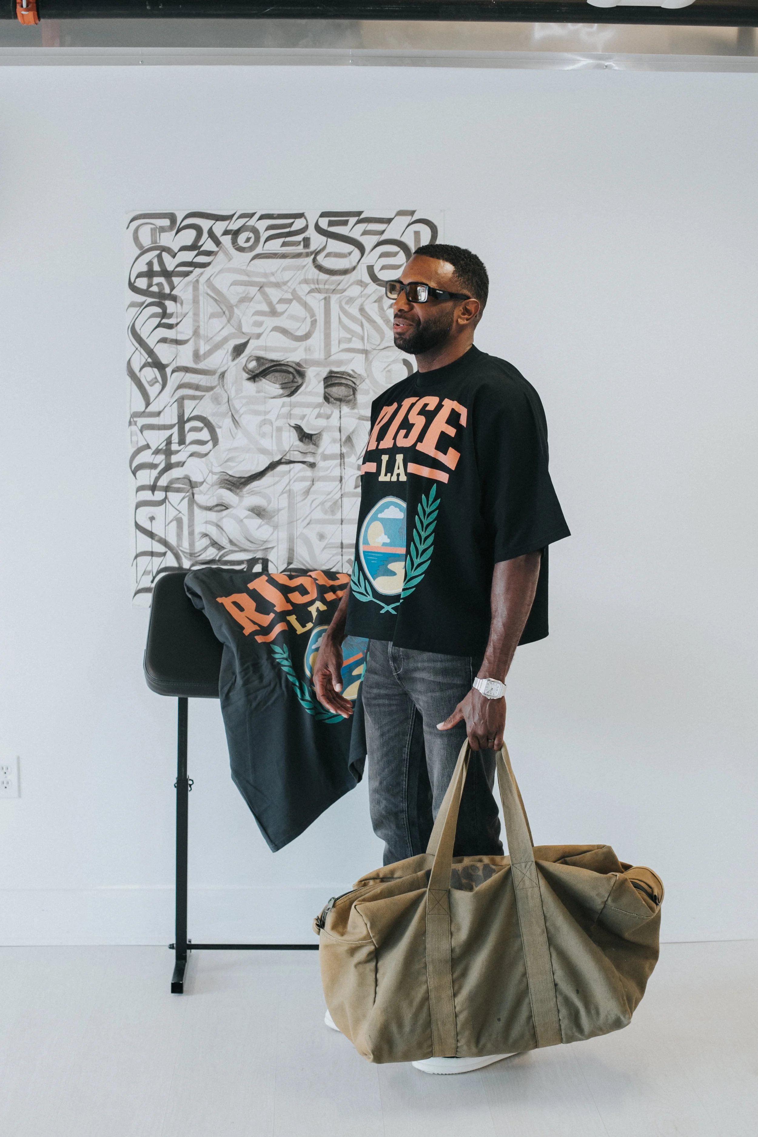 FW25 Tee -  Pure Black