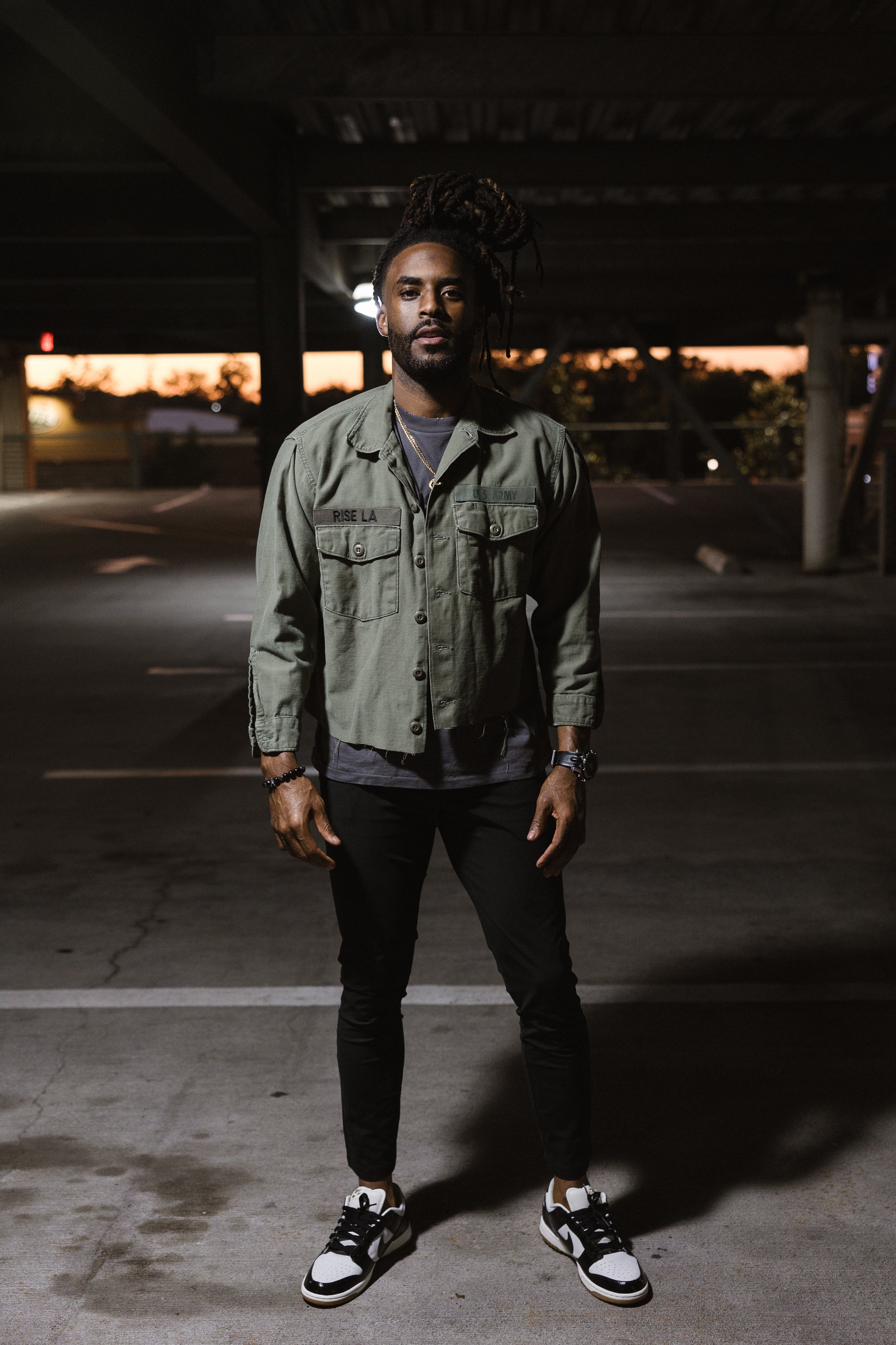 Vintage Olive Drab Shacket #1