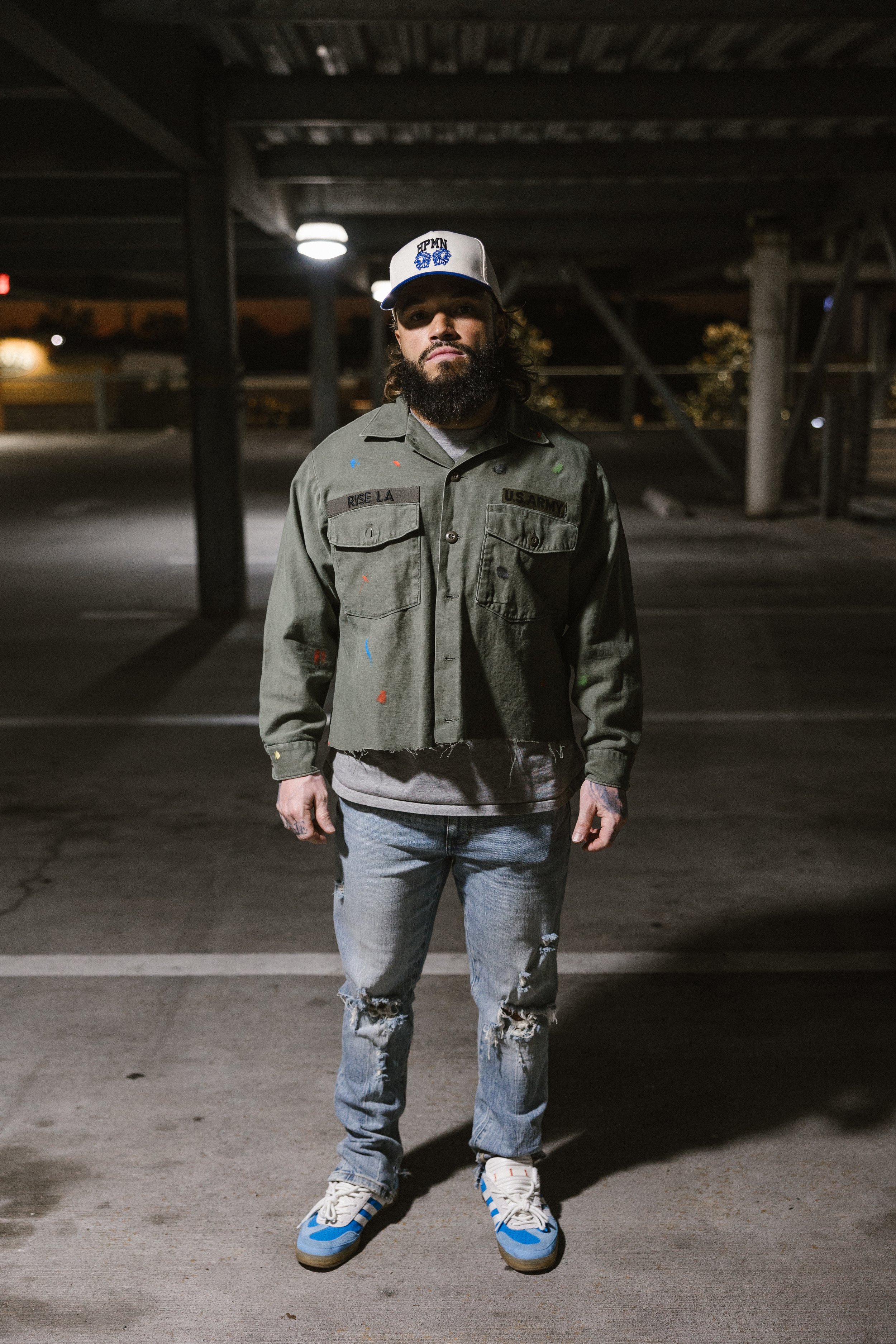 Vintage Olive Drab Shacket #2