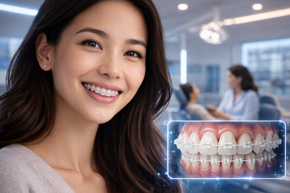 Ceramic Braces vs Invisalign for Professionals