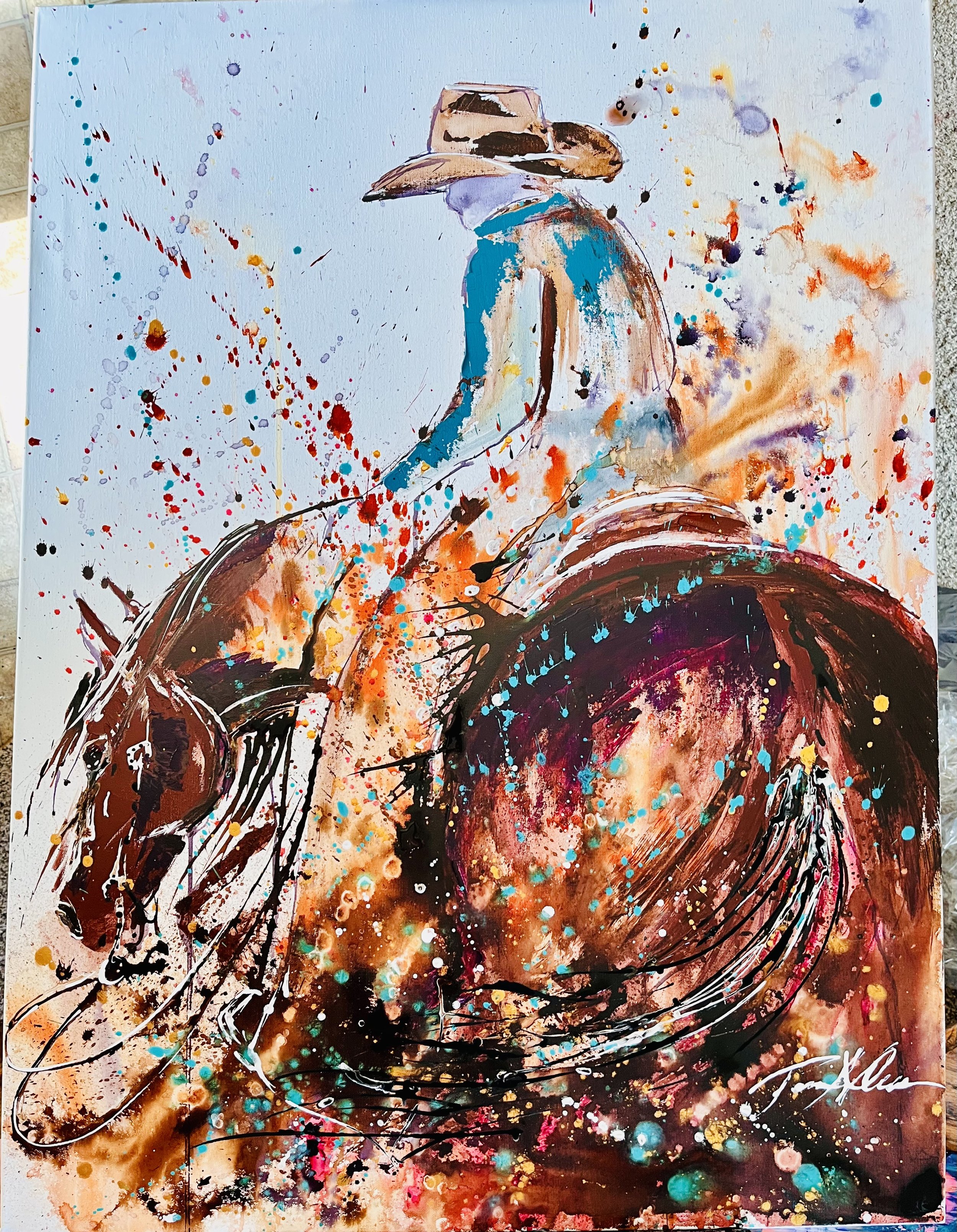 Fire Fly RAFFLE (Original Painting)