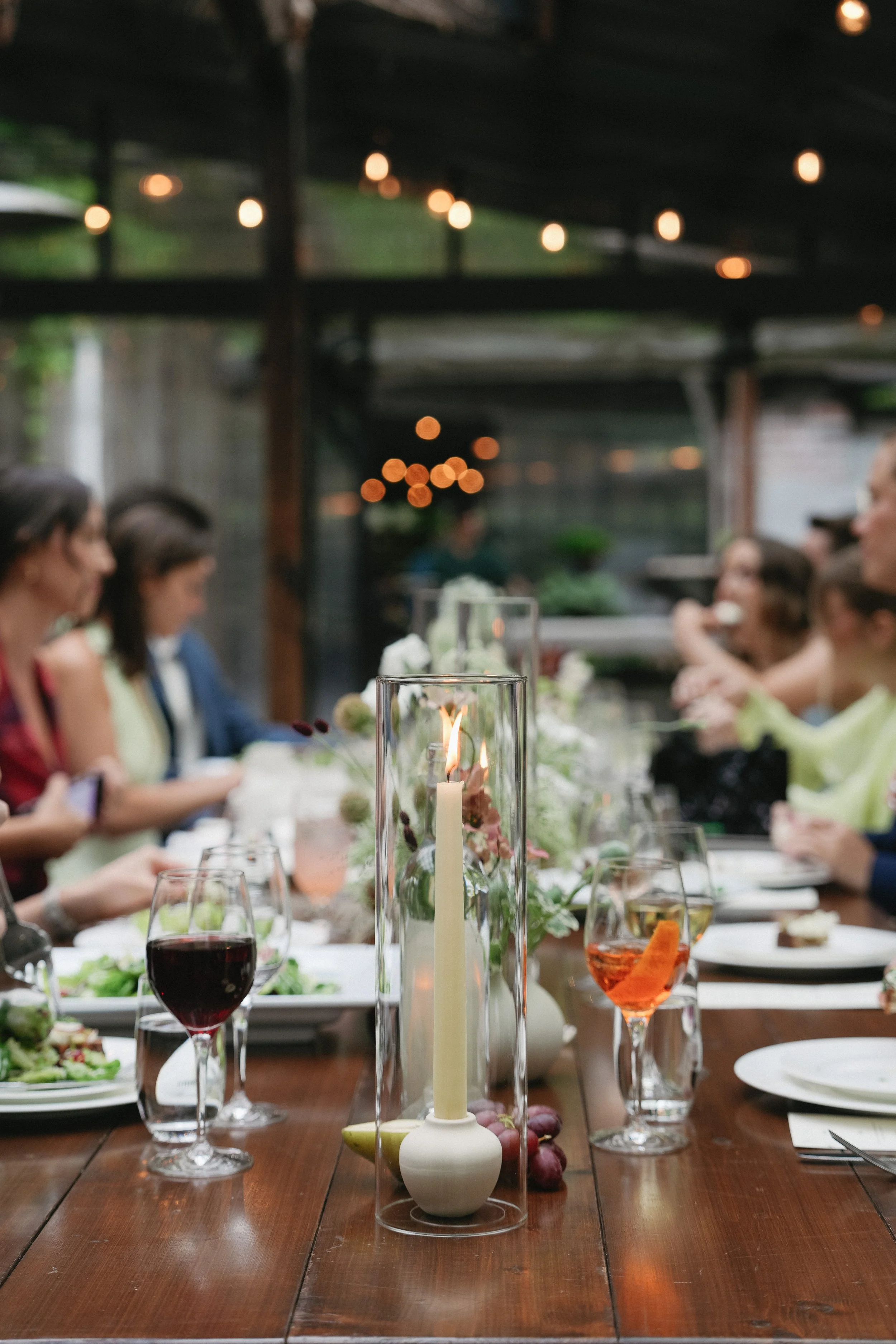 wedding reception at the corson building