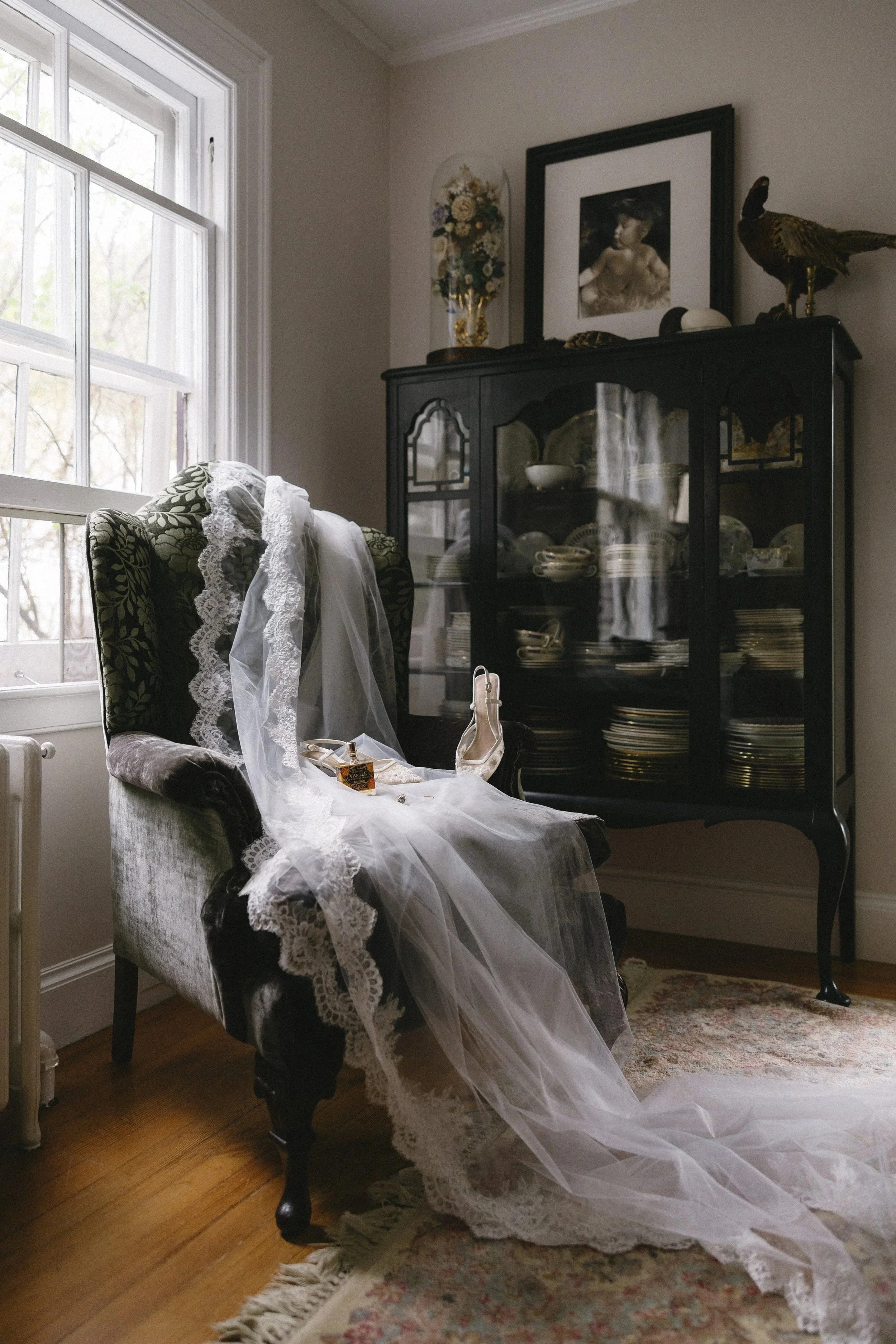 editorial wedding details at luxury berkshires wedding