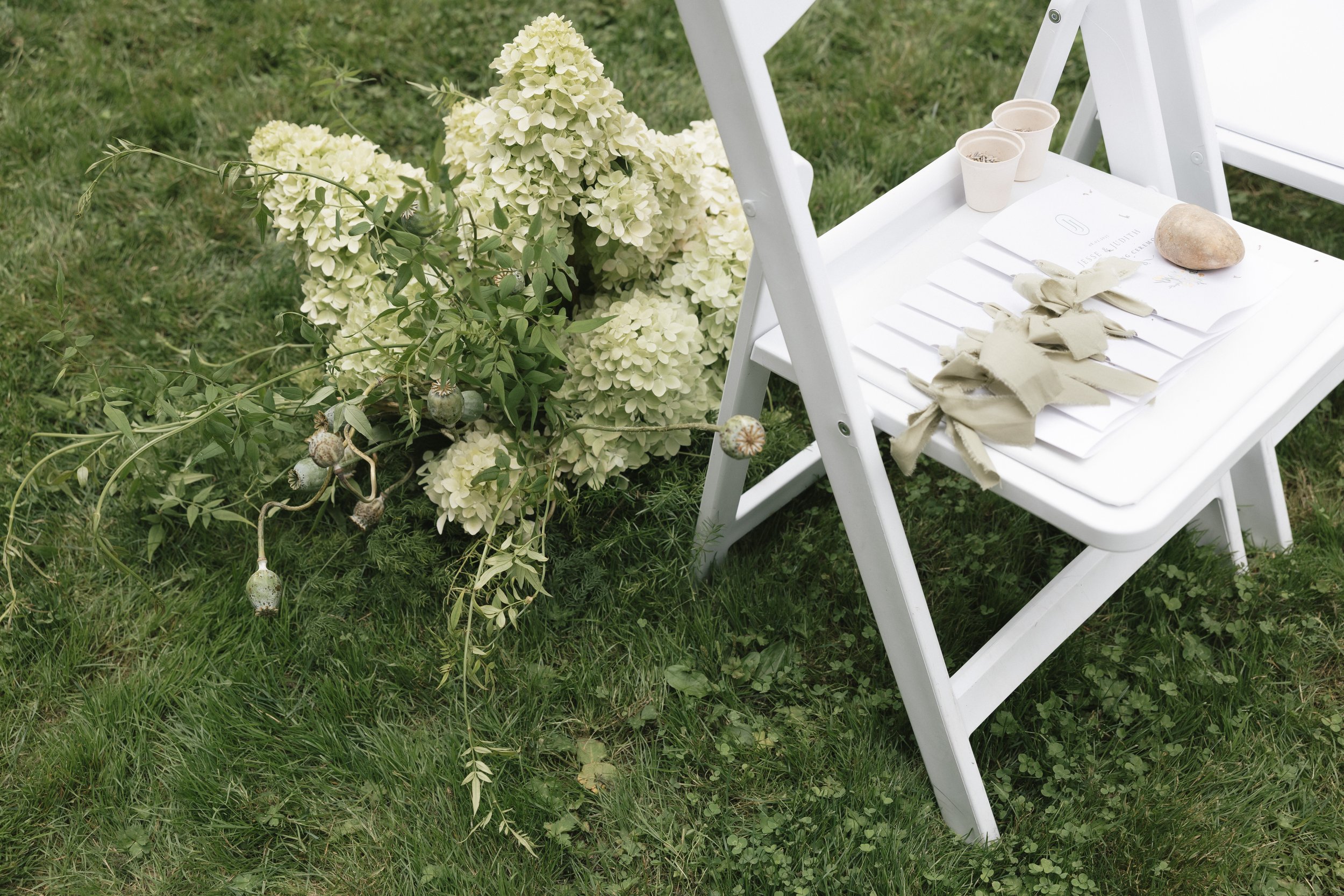 luxury wedding florals at san luis obispo wedding