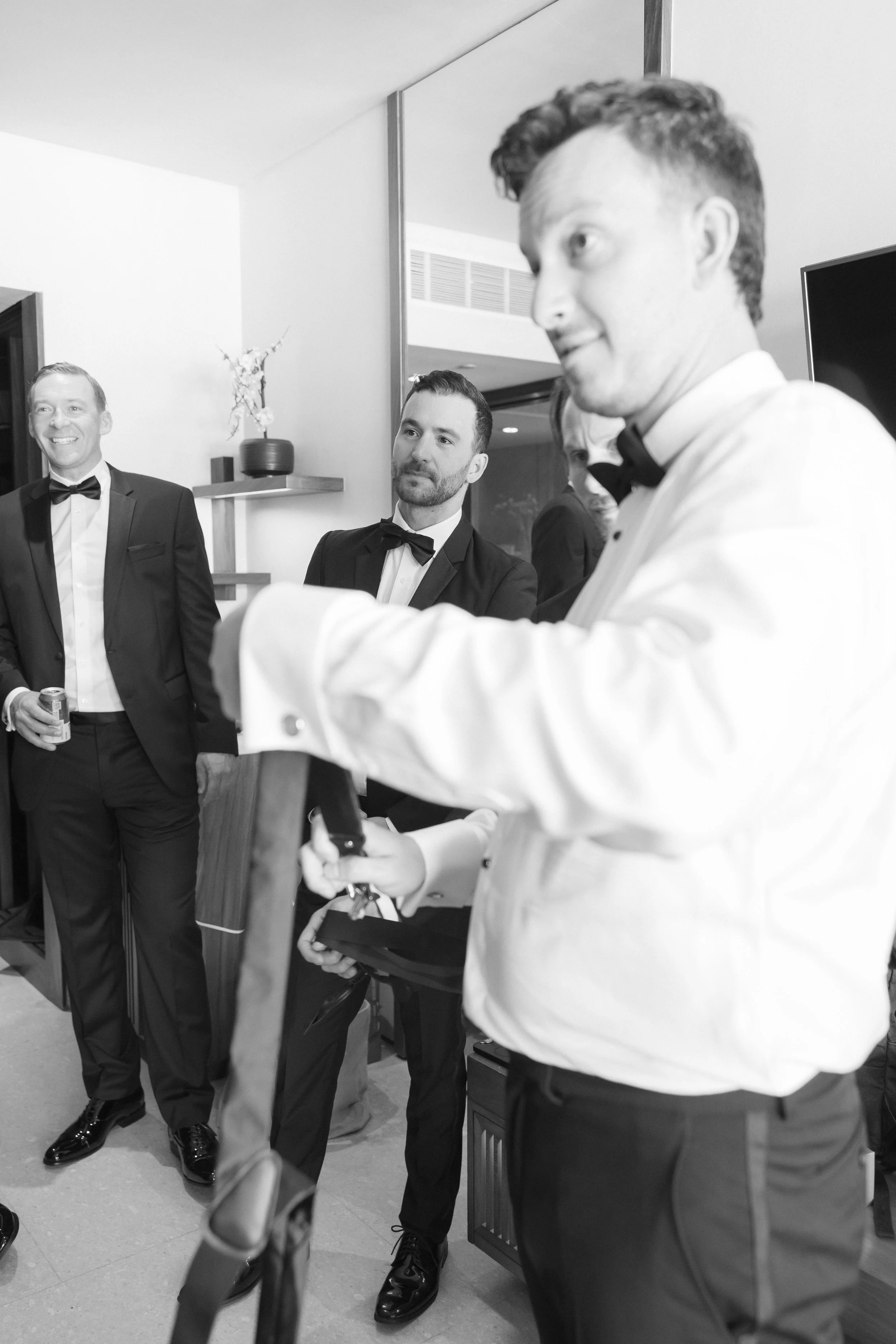 wedding morning at nobu hotel los cabos