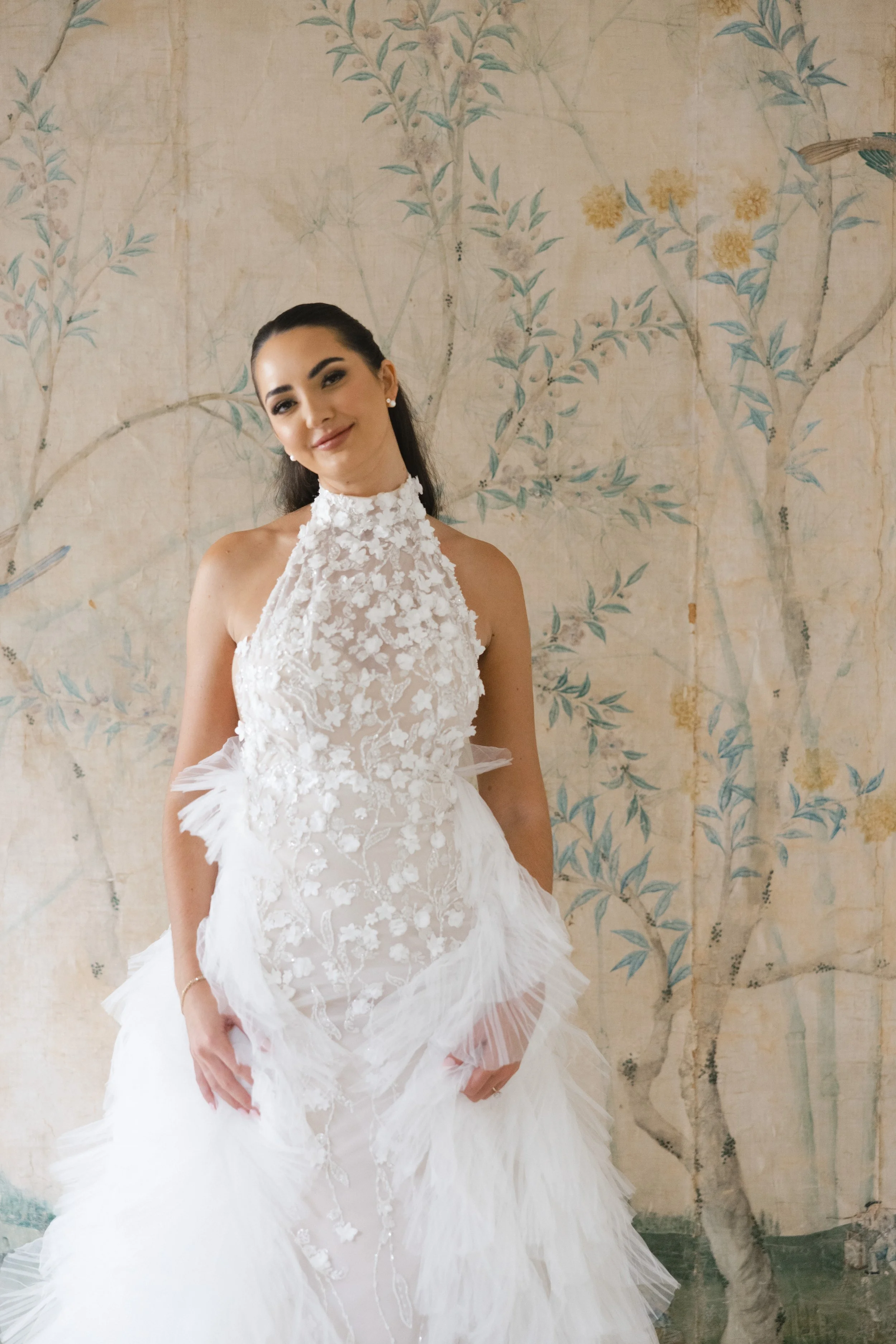 lakewold gardens bridal portraits