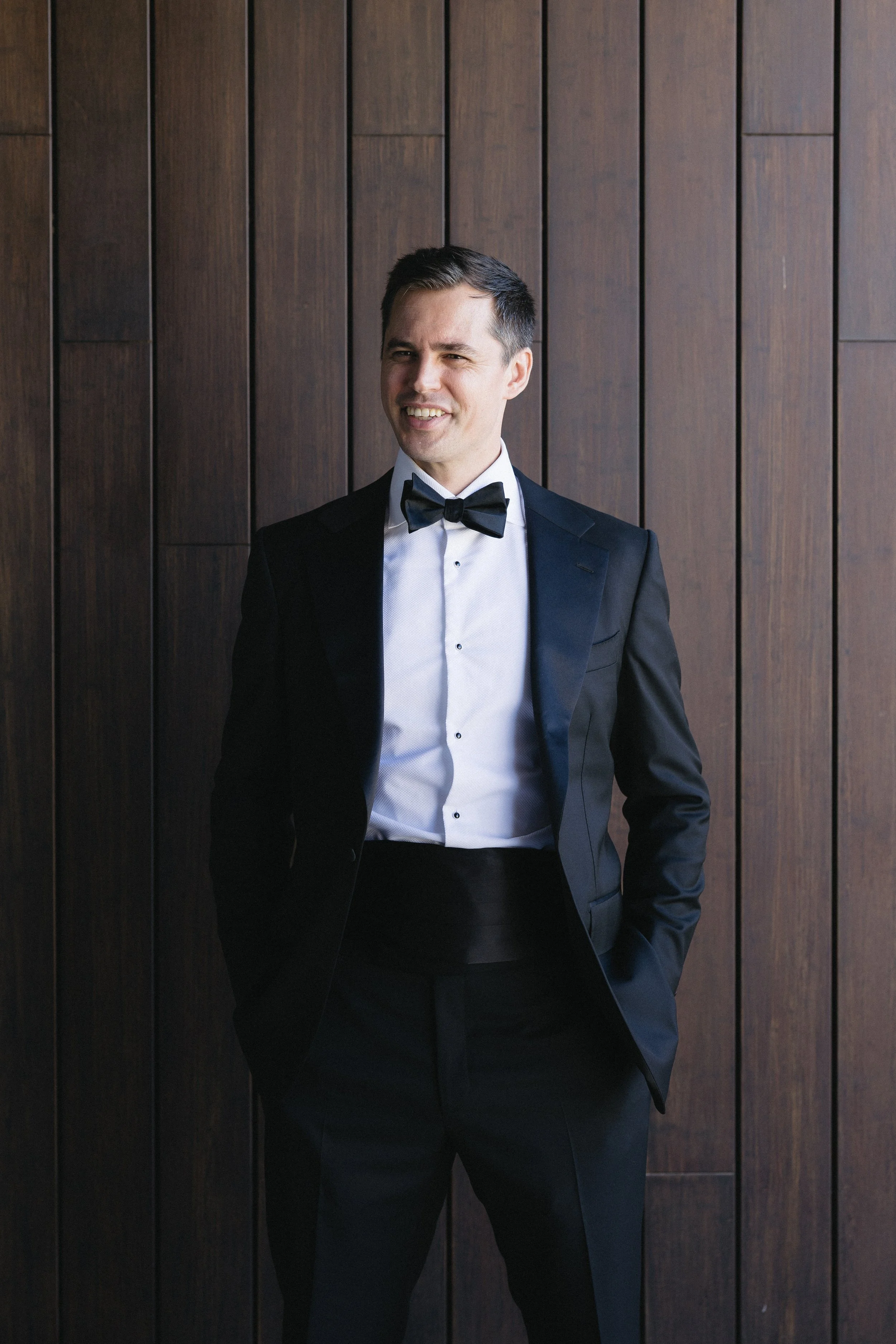 groom getting ready at nobu hotel los cabos