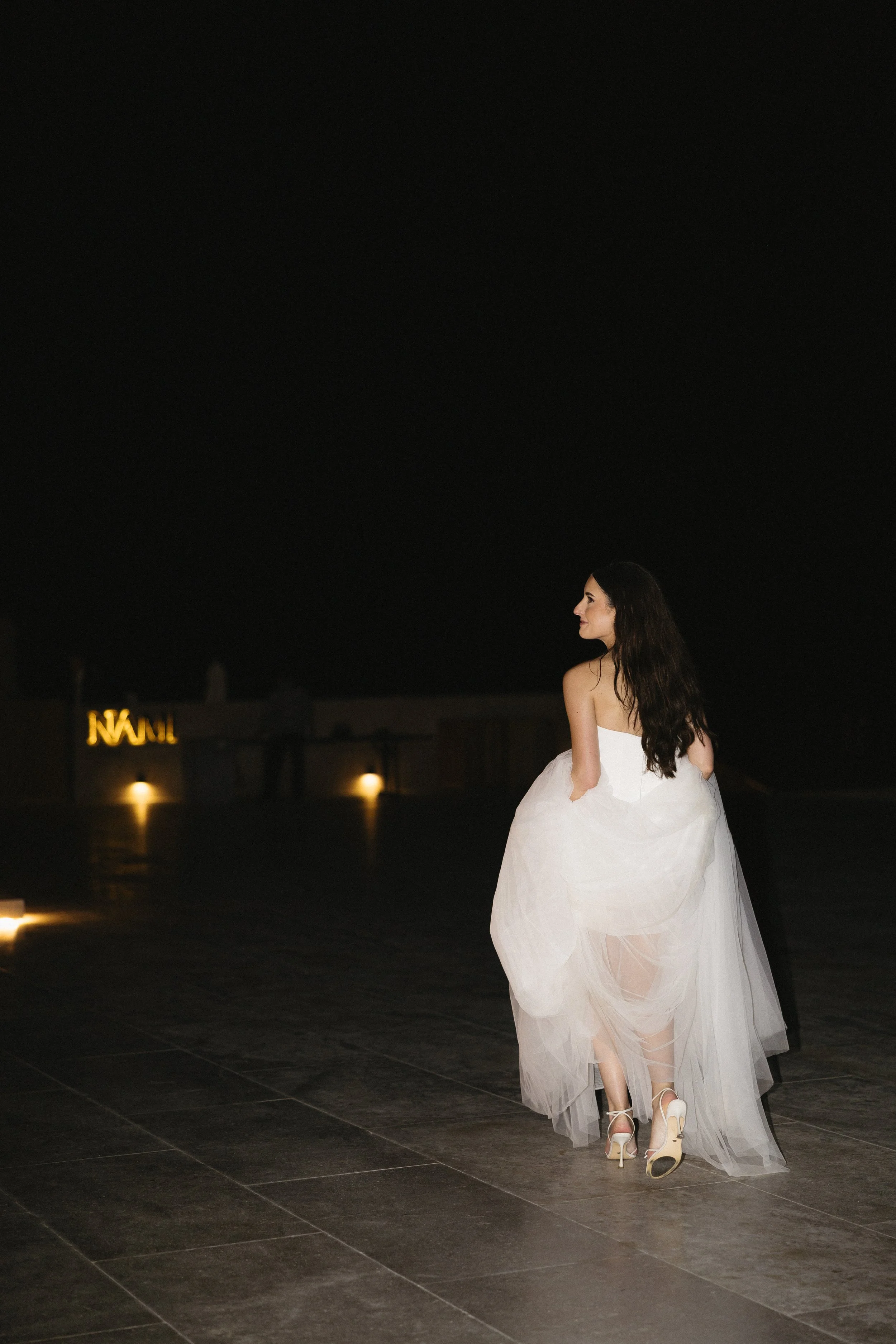 bridal fashion at luxury destination wedding resort 