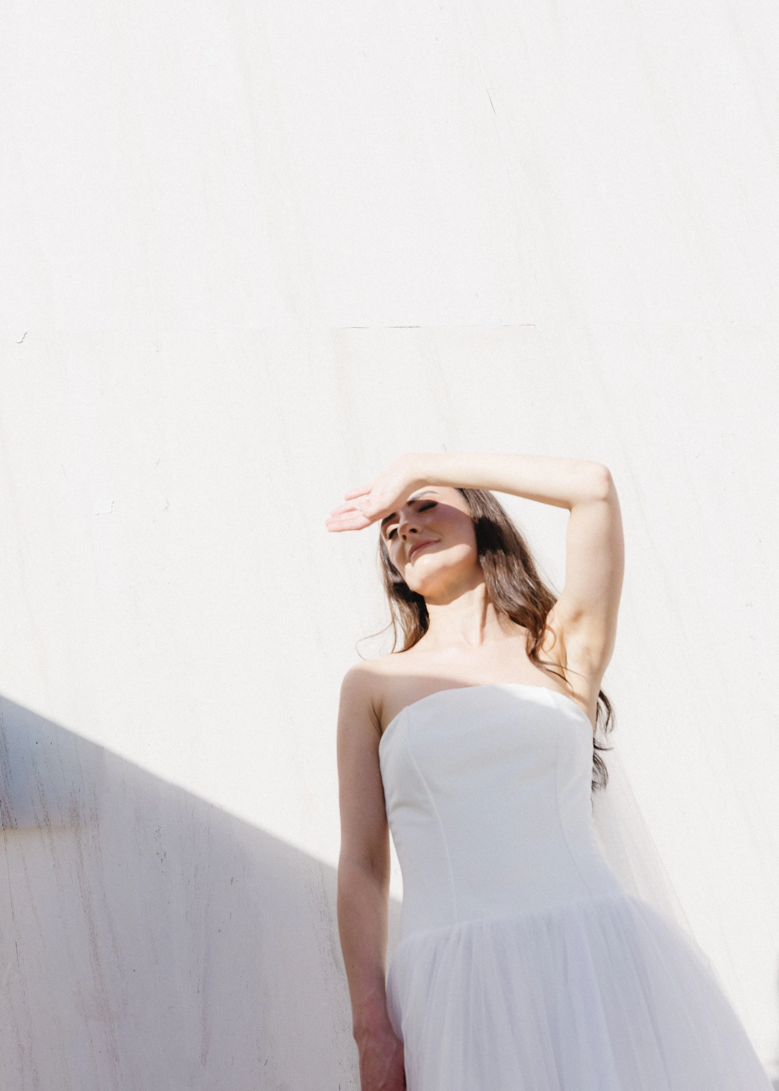 bride portrait at luxury destination wedding