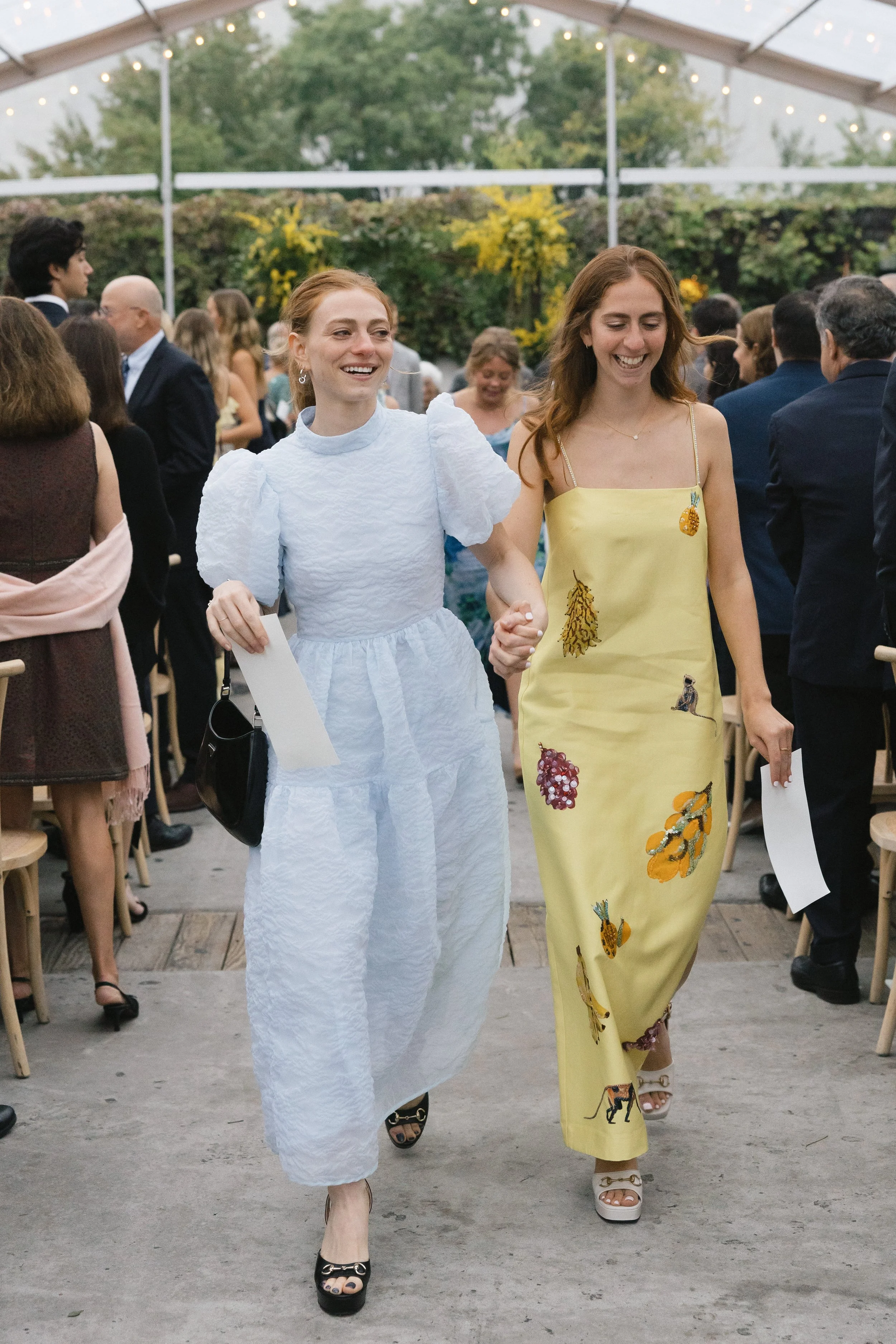 fashion-forward wedding attire at manhattan wedding