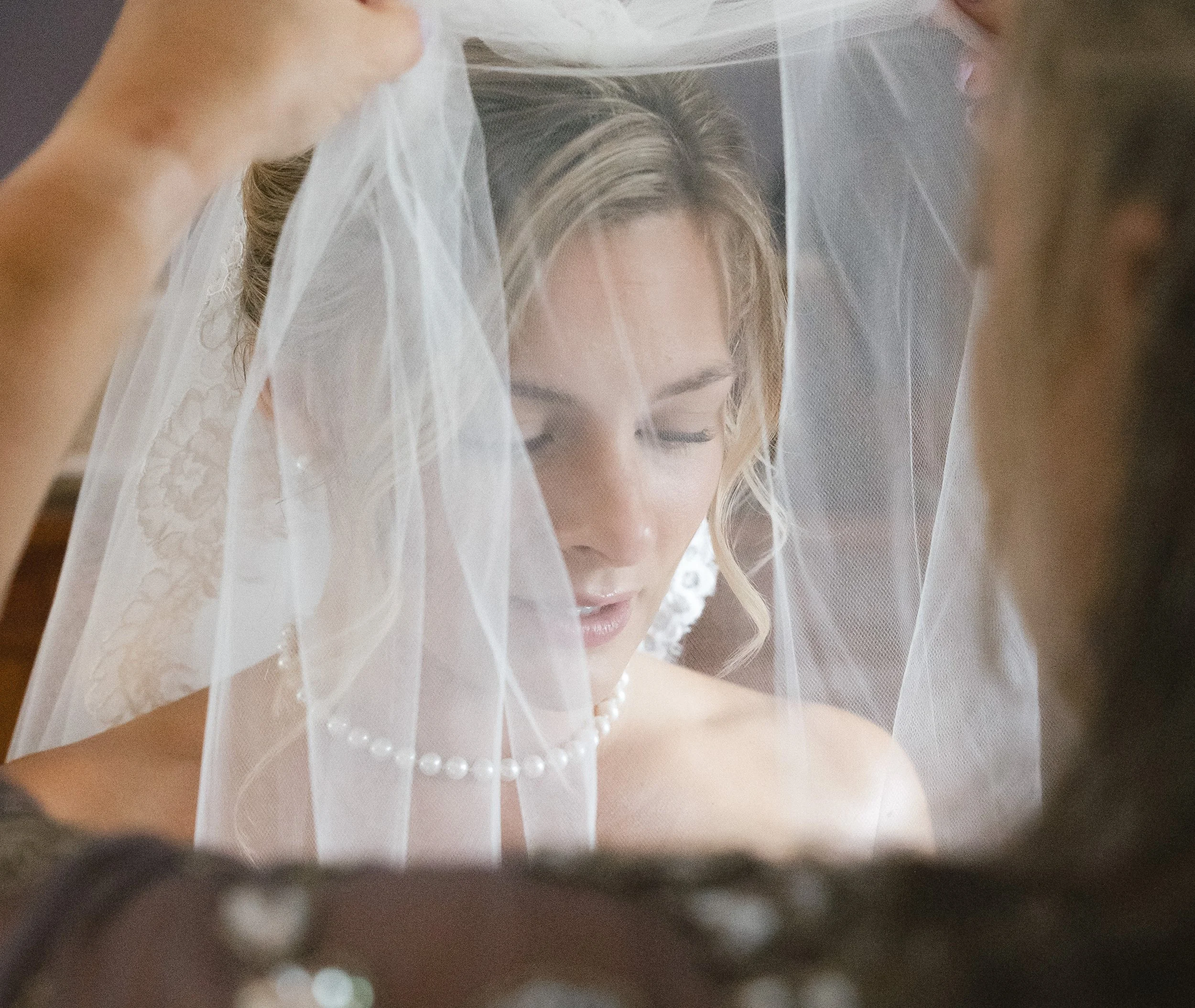 fashion-forward bridal portrait