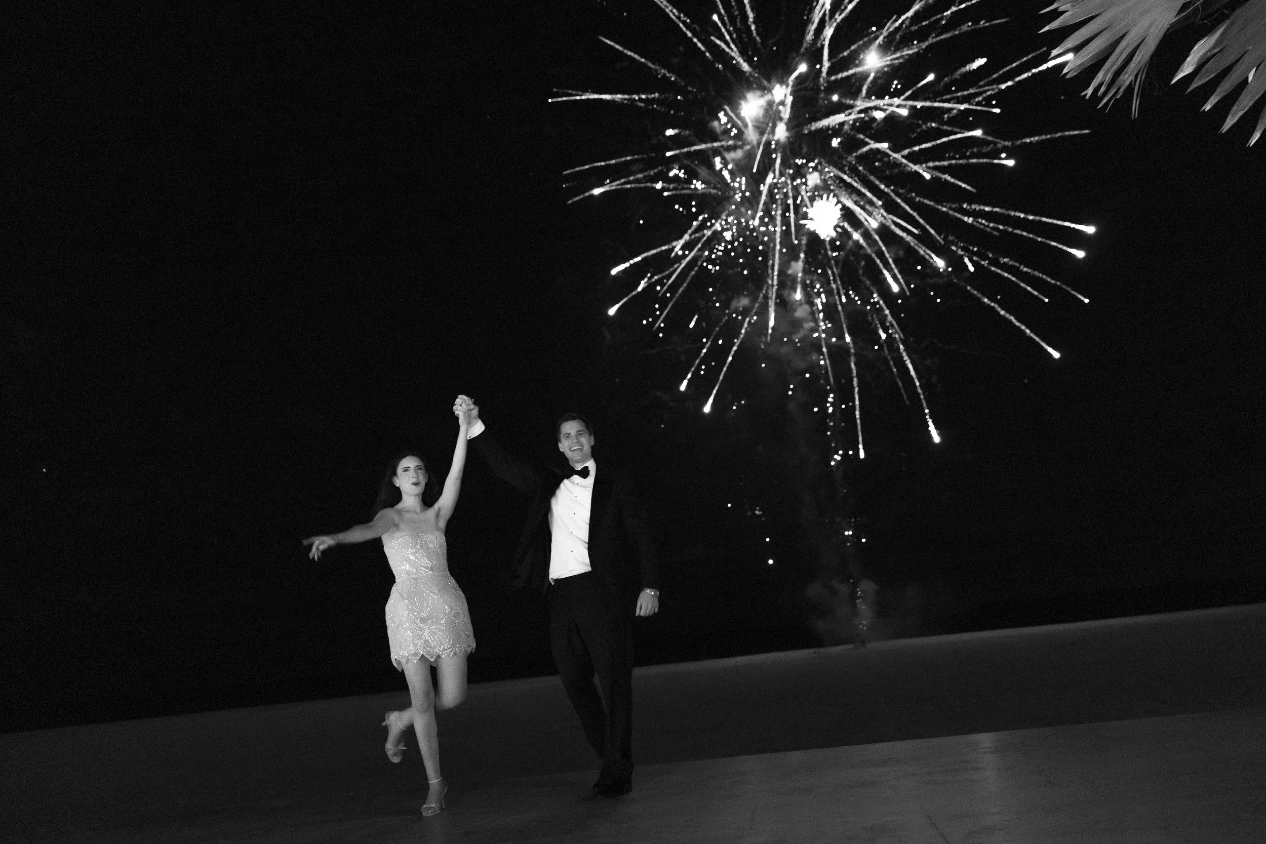 nobu los cabos wedding reception under the stars