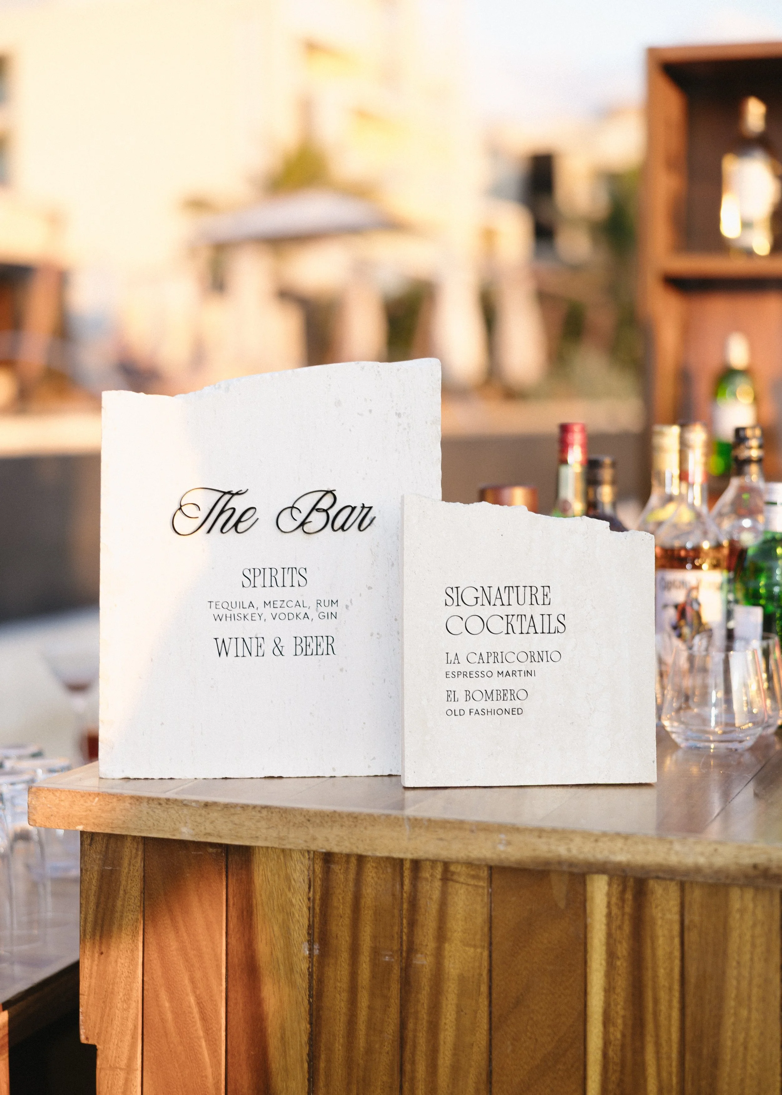 sunset wedding reception at nobu los cabos