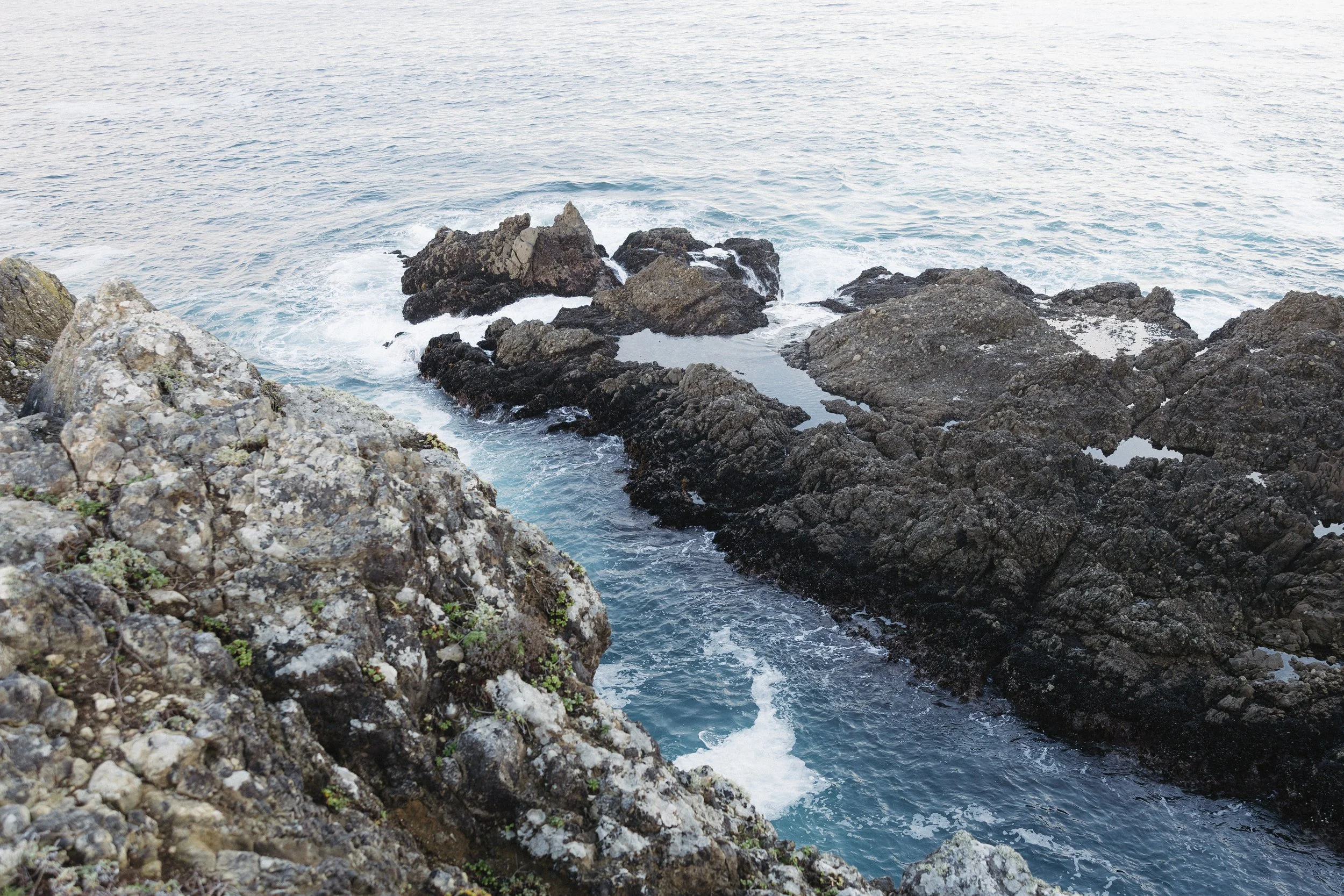 serene coastal landscape at sea ranch lodge, blending nature and refined luxury