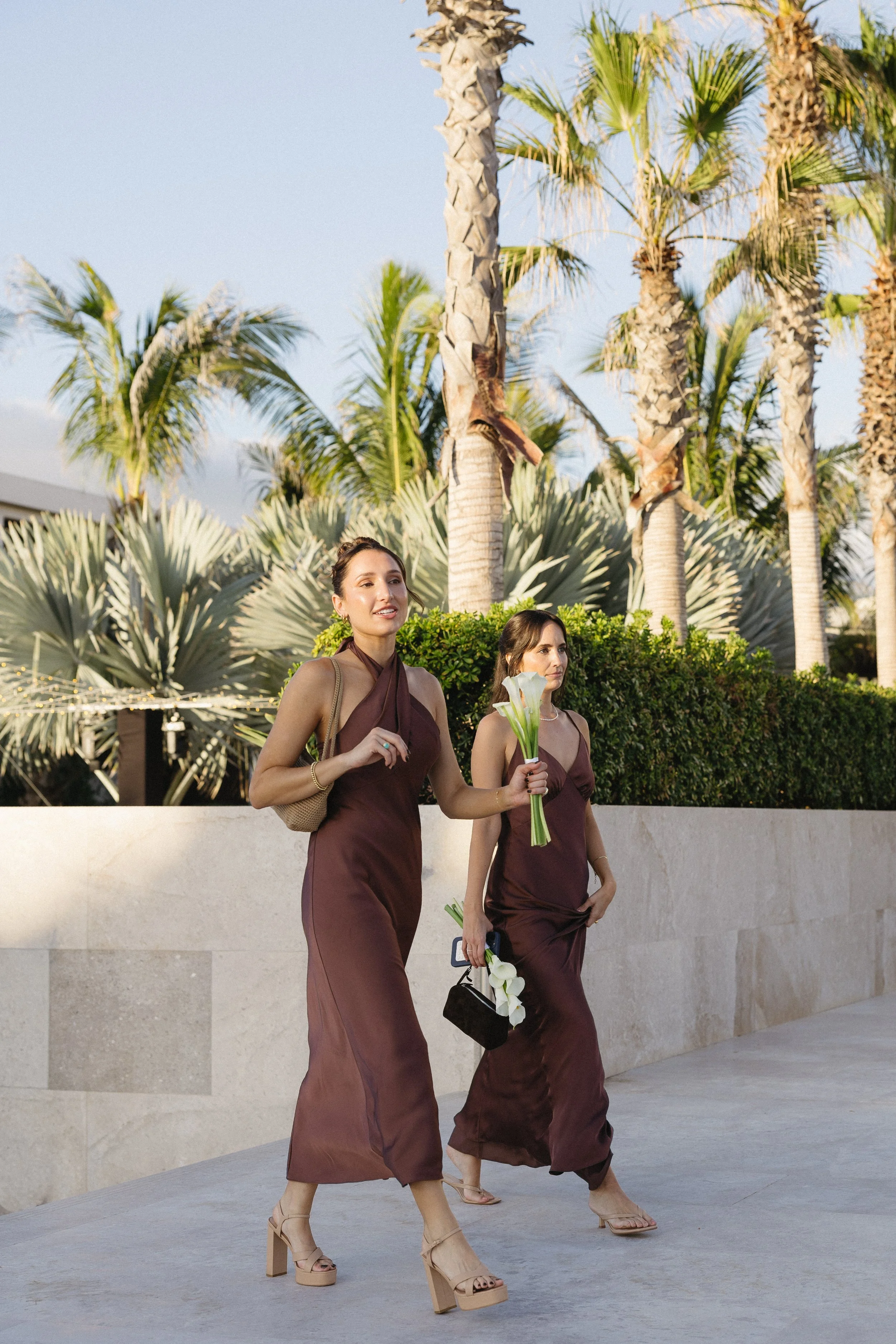high fashion bridesmaids dresses luxury wedding