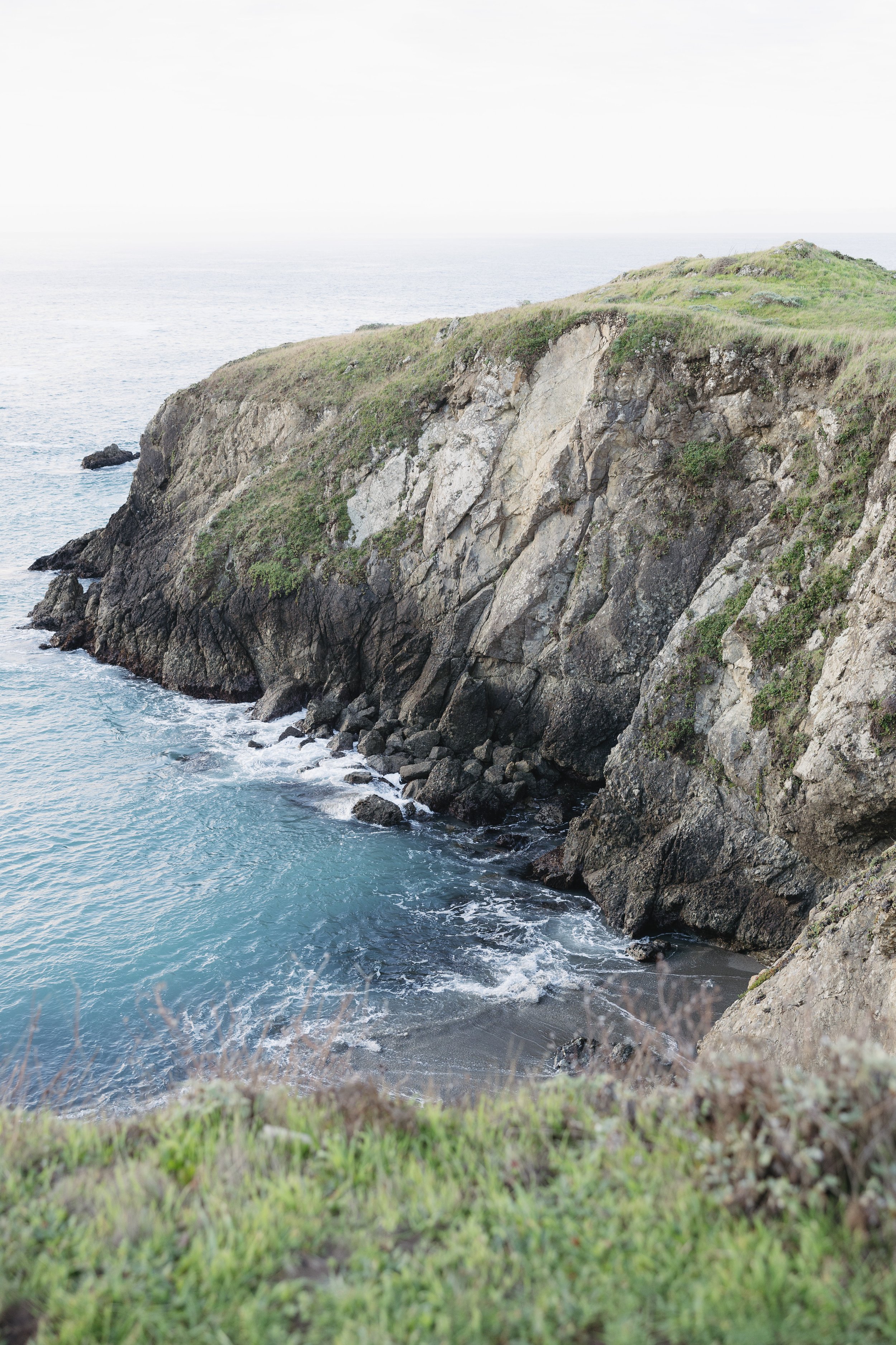 dramatic pacific ocean views from sea ranch lodge, ideal for a luxury destination wedding setting
