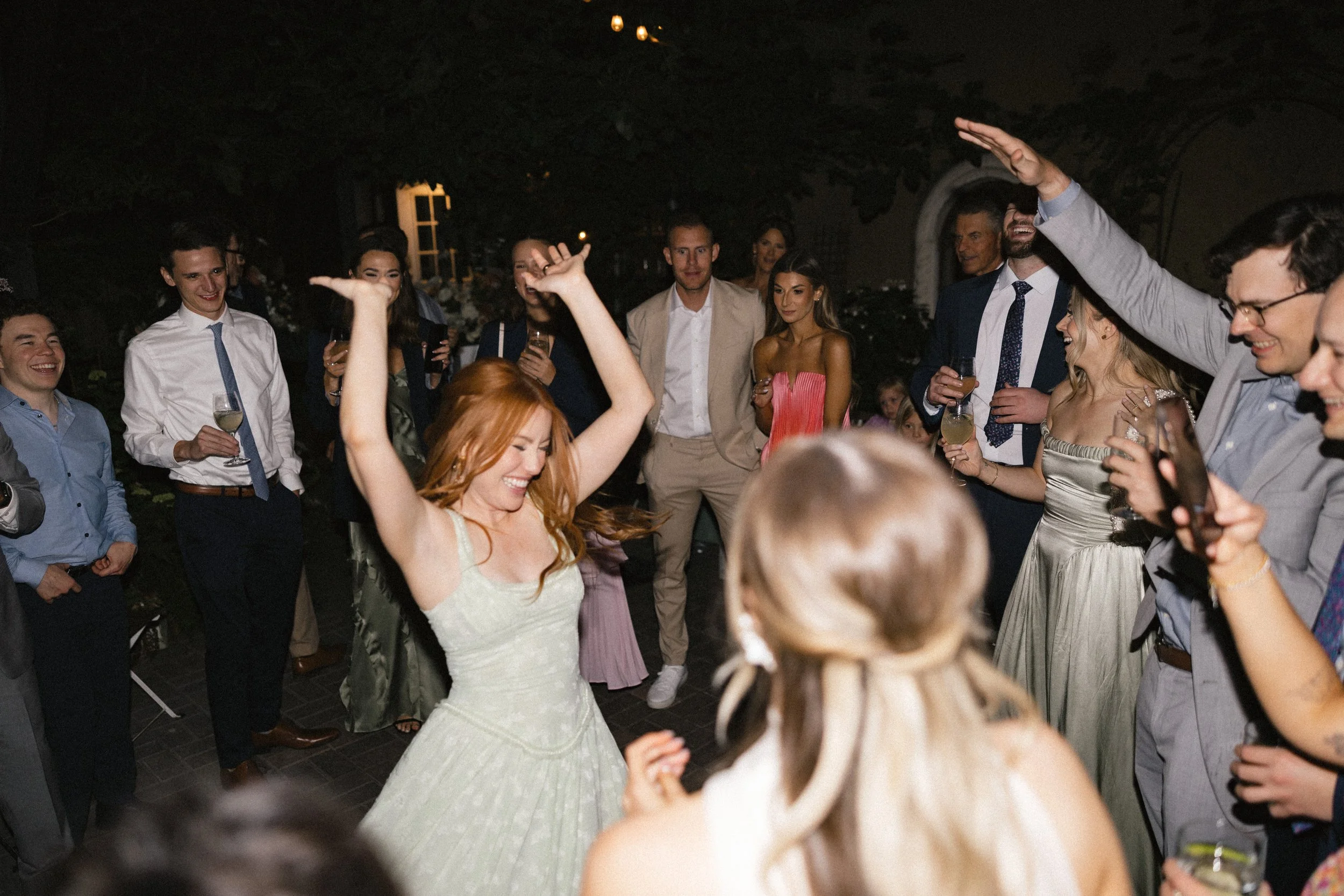 after party at the corson building