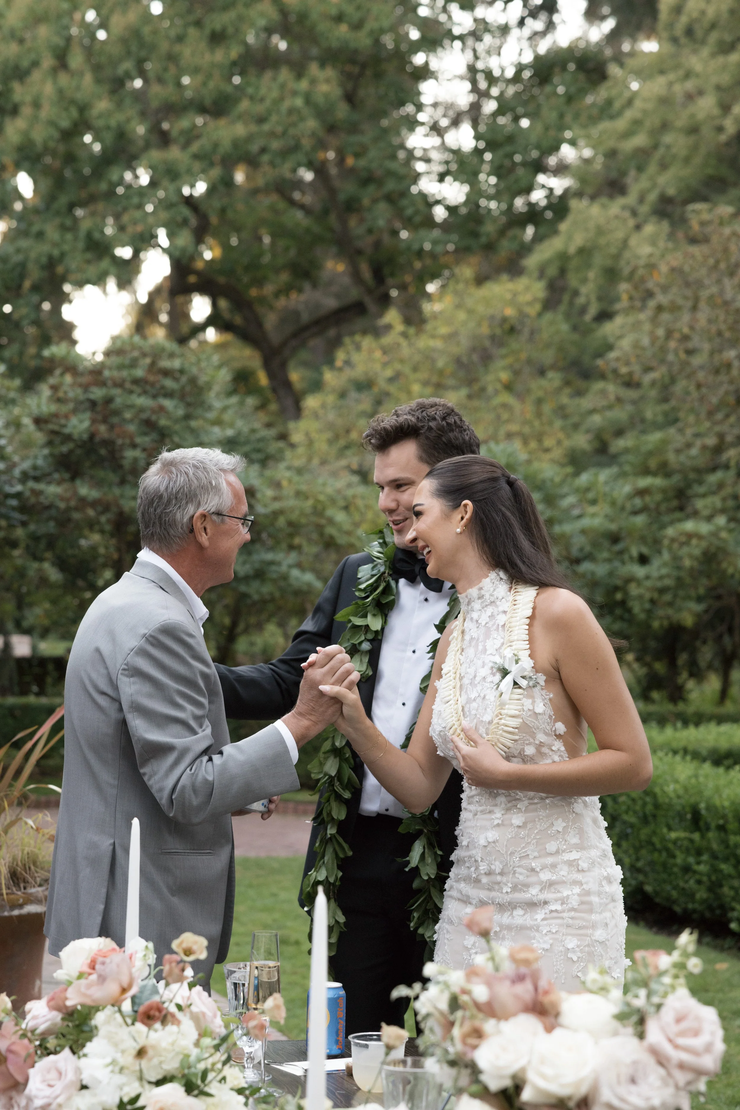 refined outdoor wedding celebration in washington