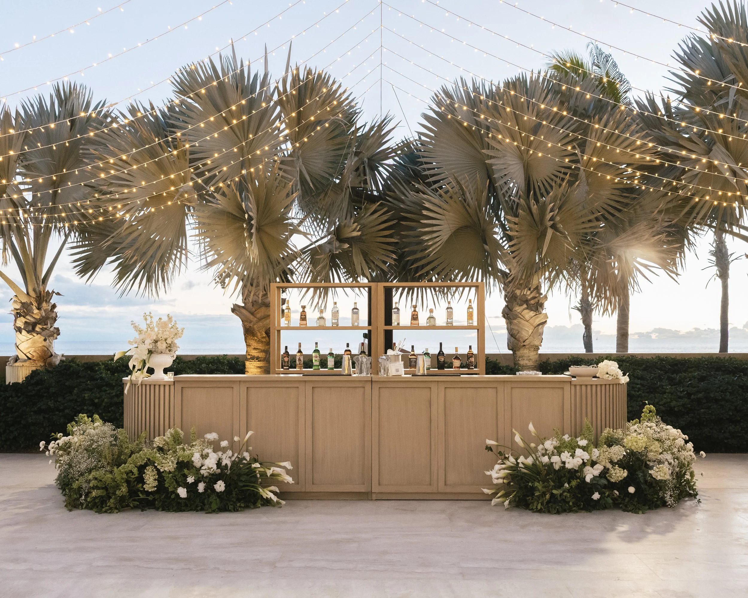 nobu los cabos wedding reception under the stars