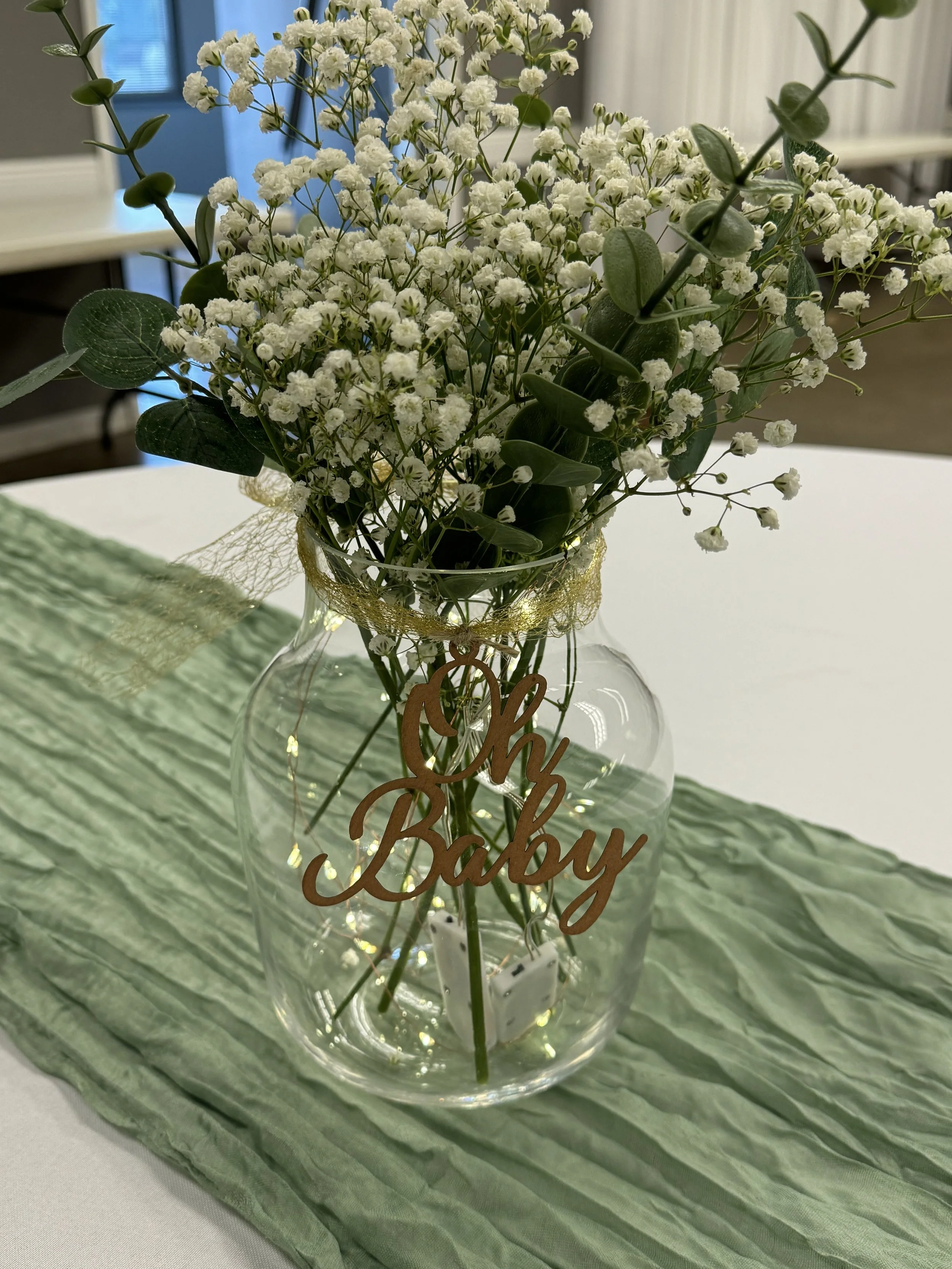 BABY SHOWER CENTERPIECE