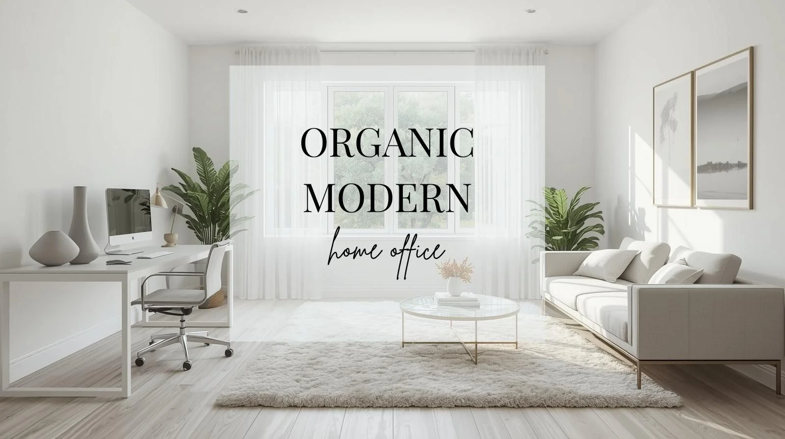 15 WAYS TO UPGRADE YOUR OFFICE INTO AN ORGANIC MODERN DREAM