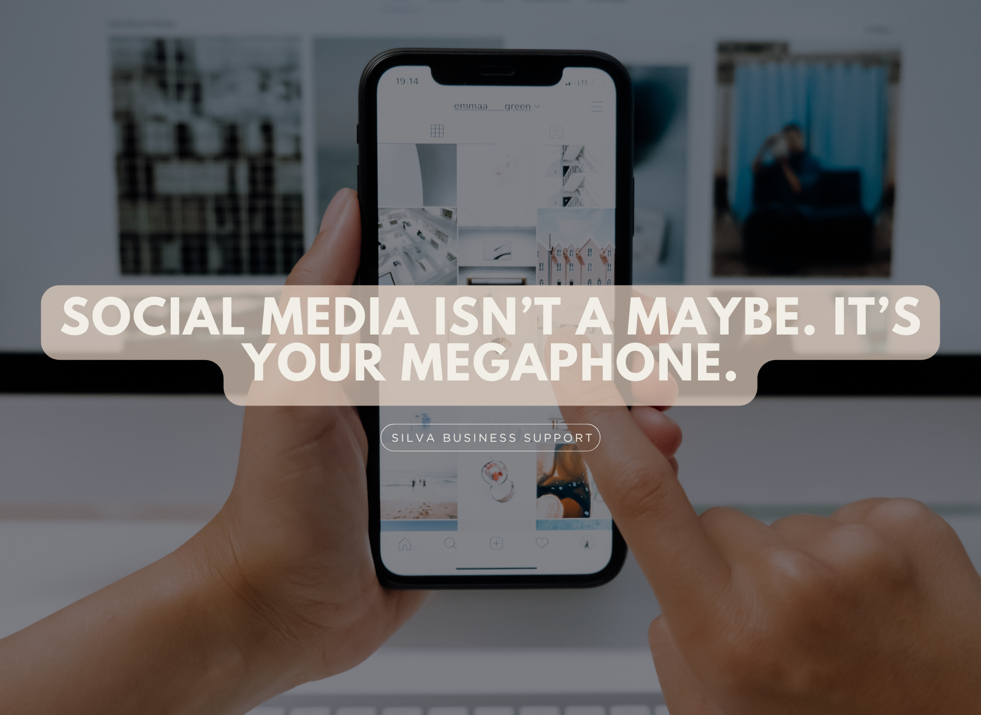 Social media is a non-negotiable