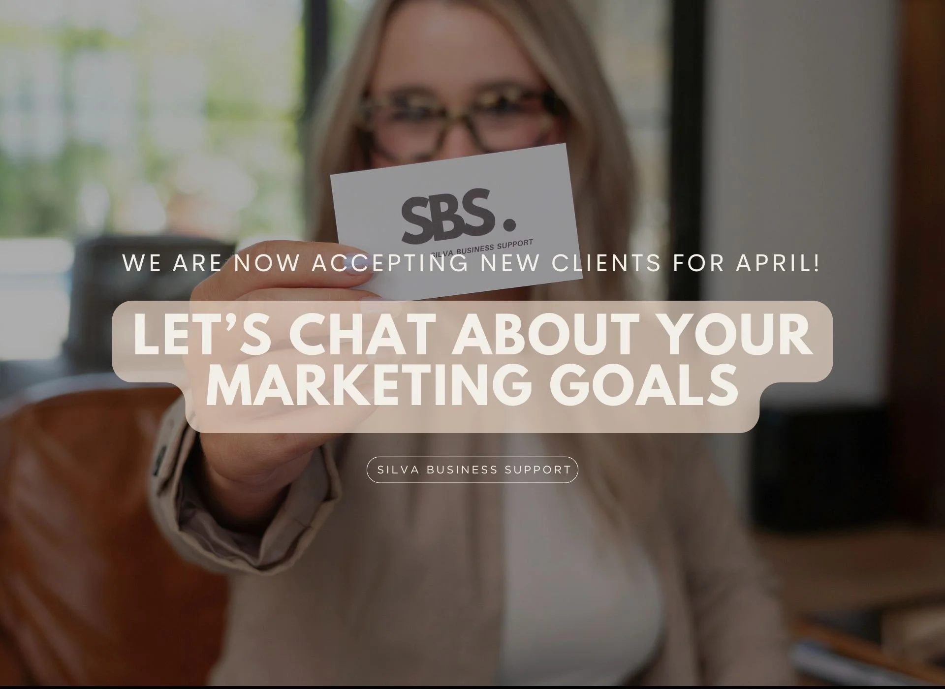 We’ve Got a Few Open Spots for April – Let’s Chat!