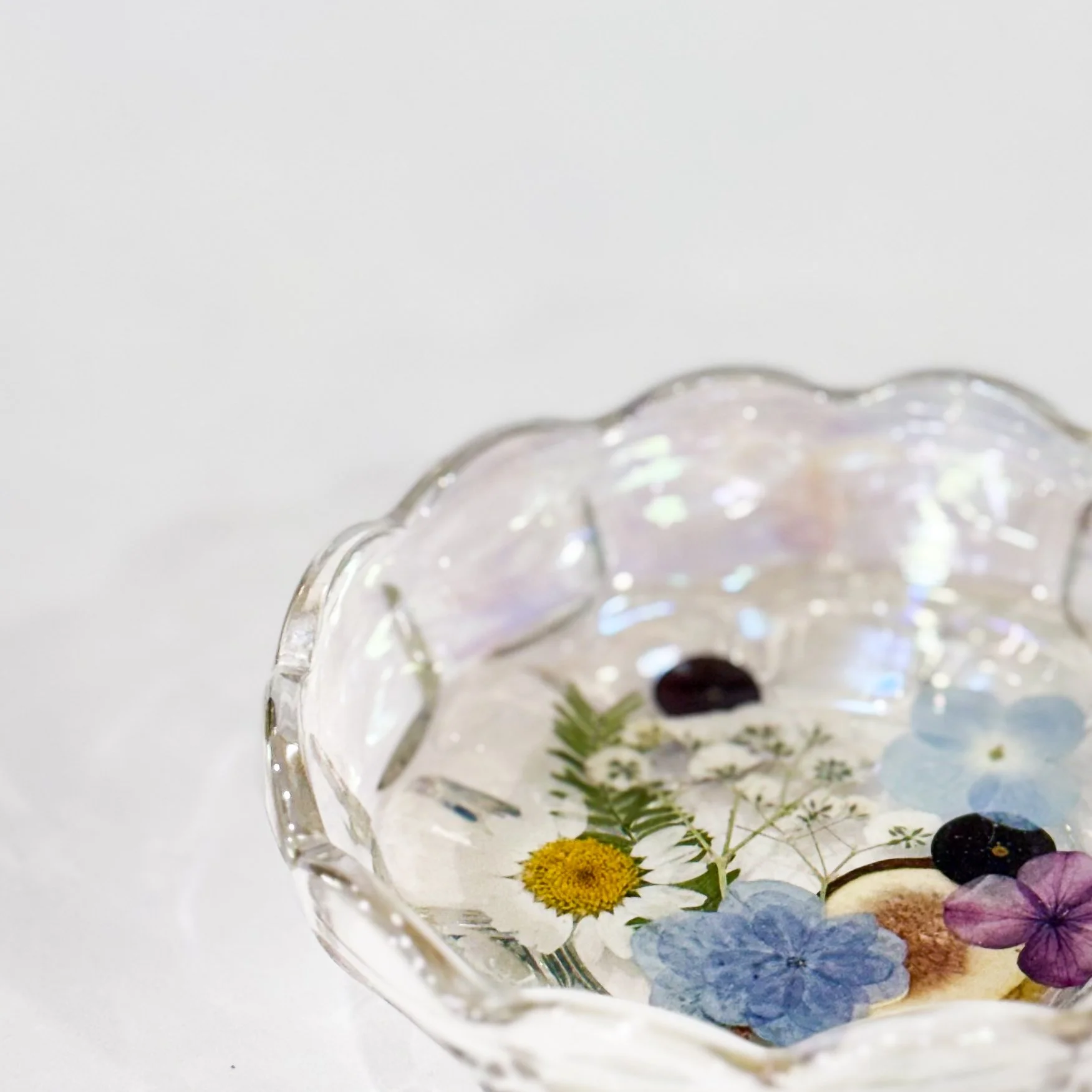 Iridescent Glass Bowl
