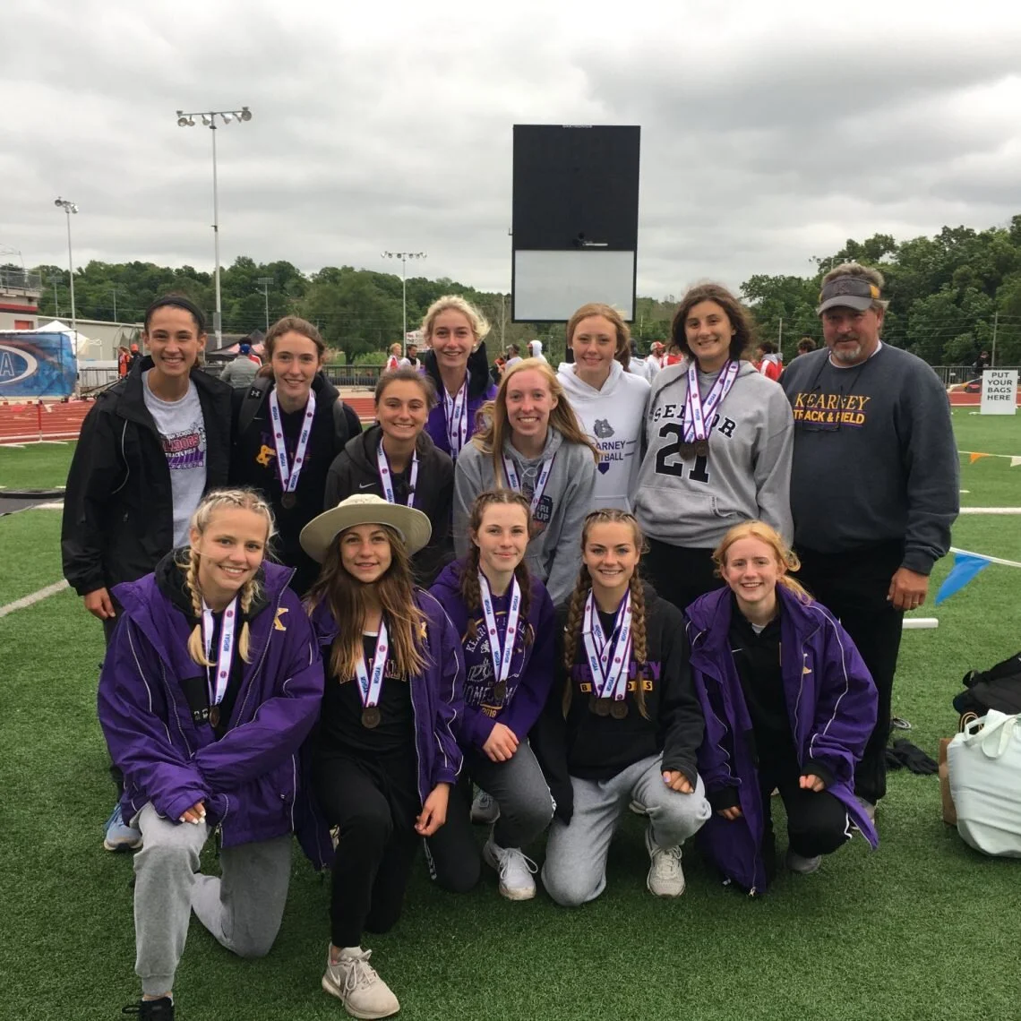 Track and Field Athletes Excel at State