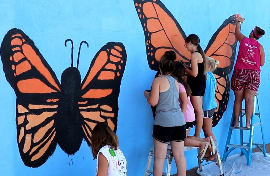 Washington Street Walkway Becomes a Photo Destination